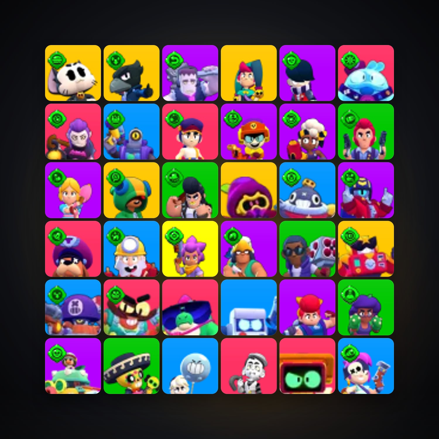 104 Brawlers | 38.3K Trophies | TH 6 — Supercell Account — HabibiAccounts