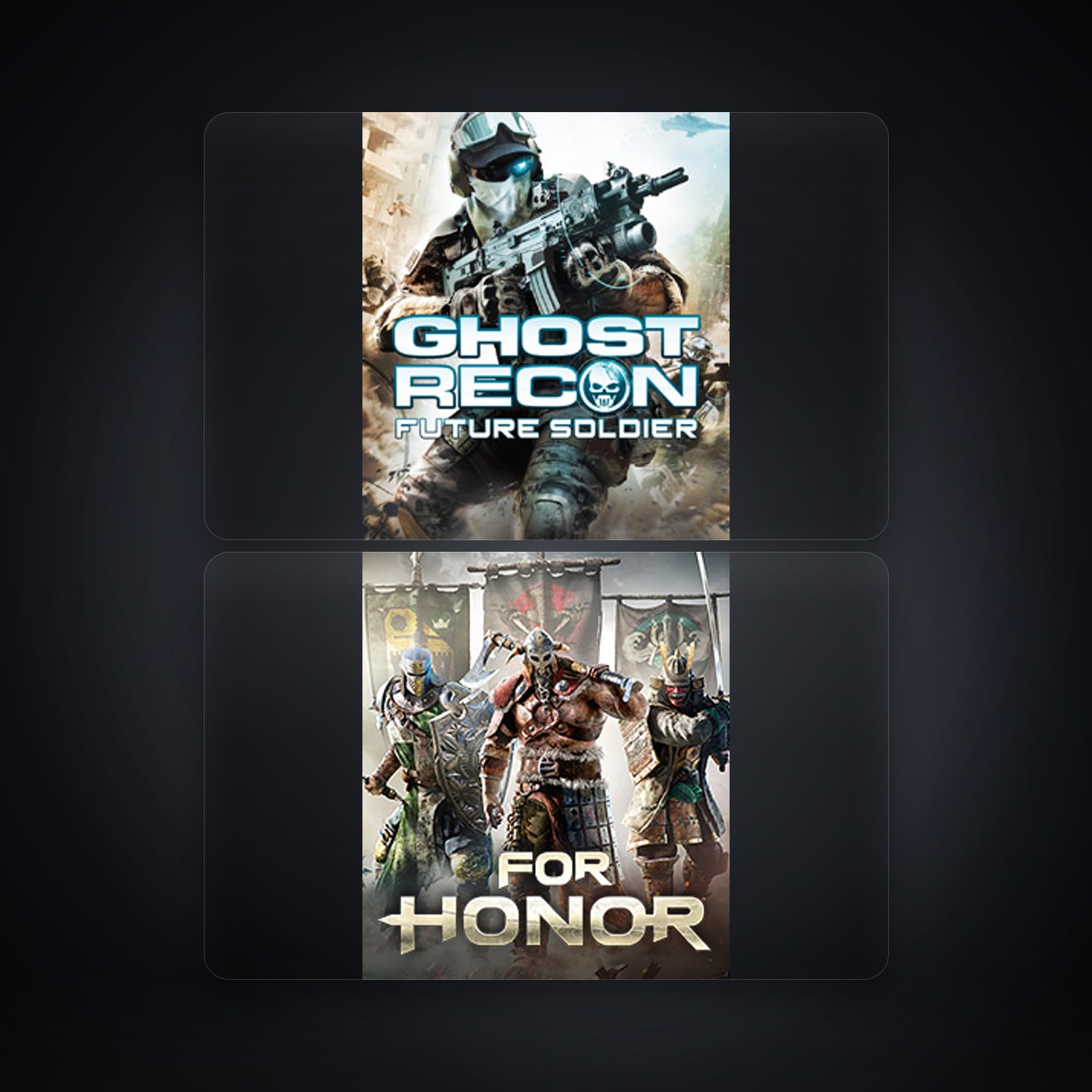 حساب يوبيسوفت فيه Tom Clancy's Ghost Recon Future Soldier وFor Honor، IT — HabibiAccounts