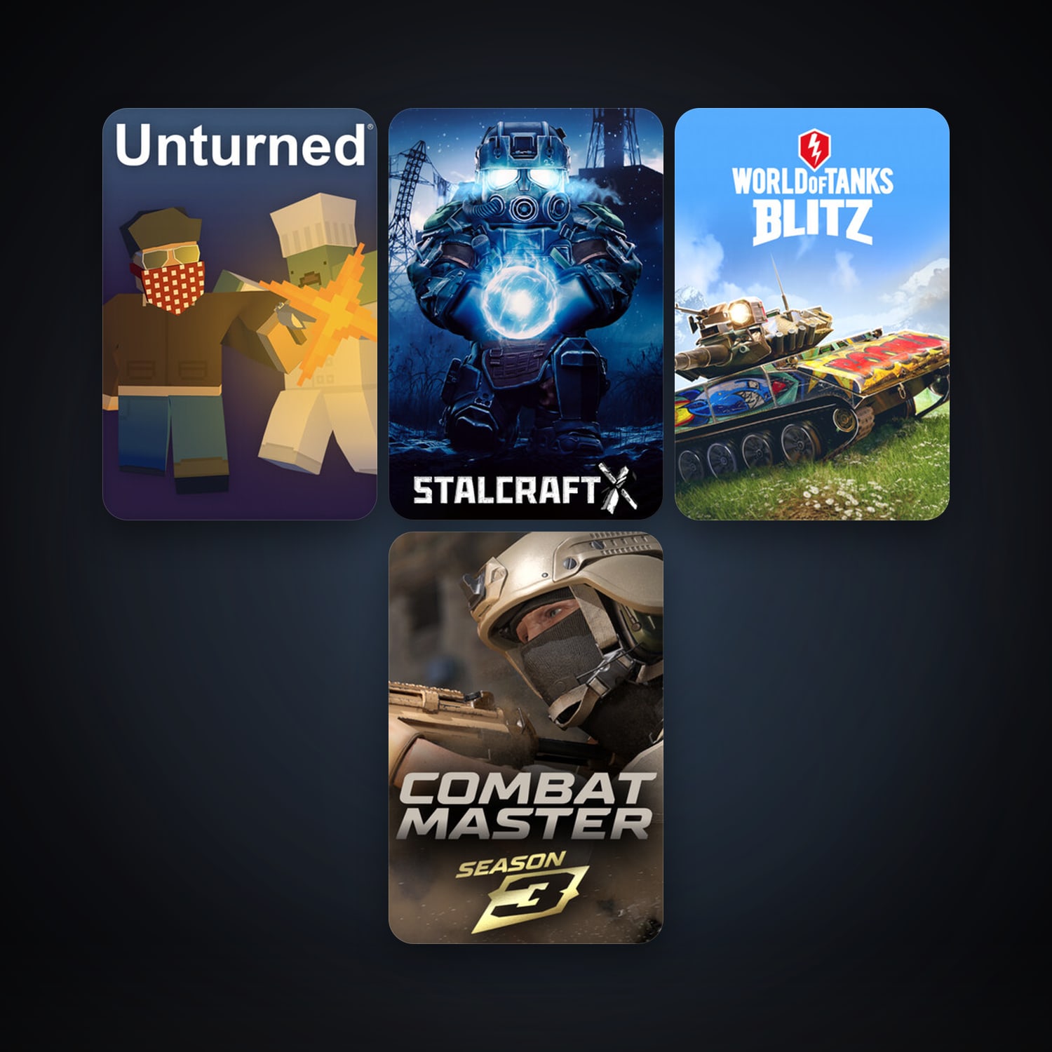 حساب ستيم فلين، Unturned وWorld of Tanks Blitz، 5 لعبة، صامد واضح — HabibiAccounts