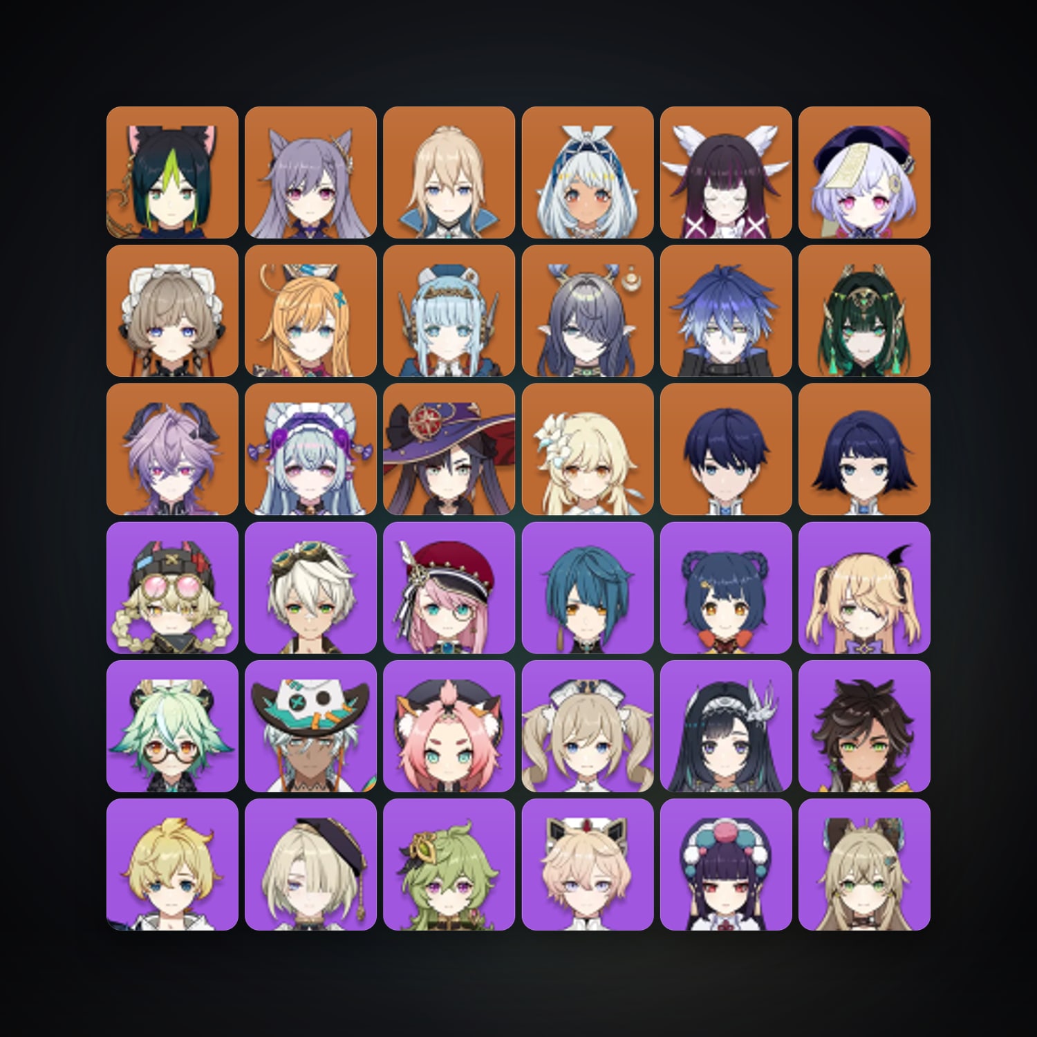 Genshin Impact | AR 58 | 65 Chars | 15× 5★ — Genshin / miHoYo Account — HabibiAccounts
