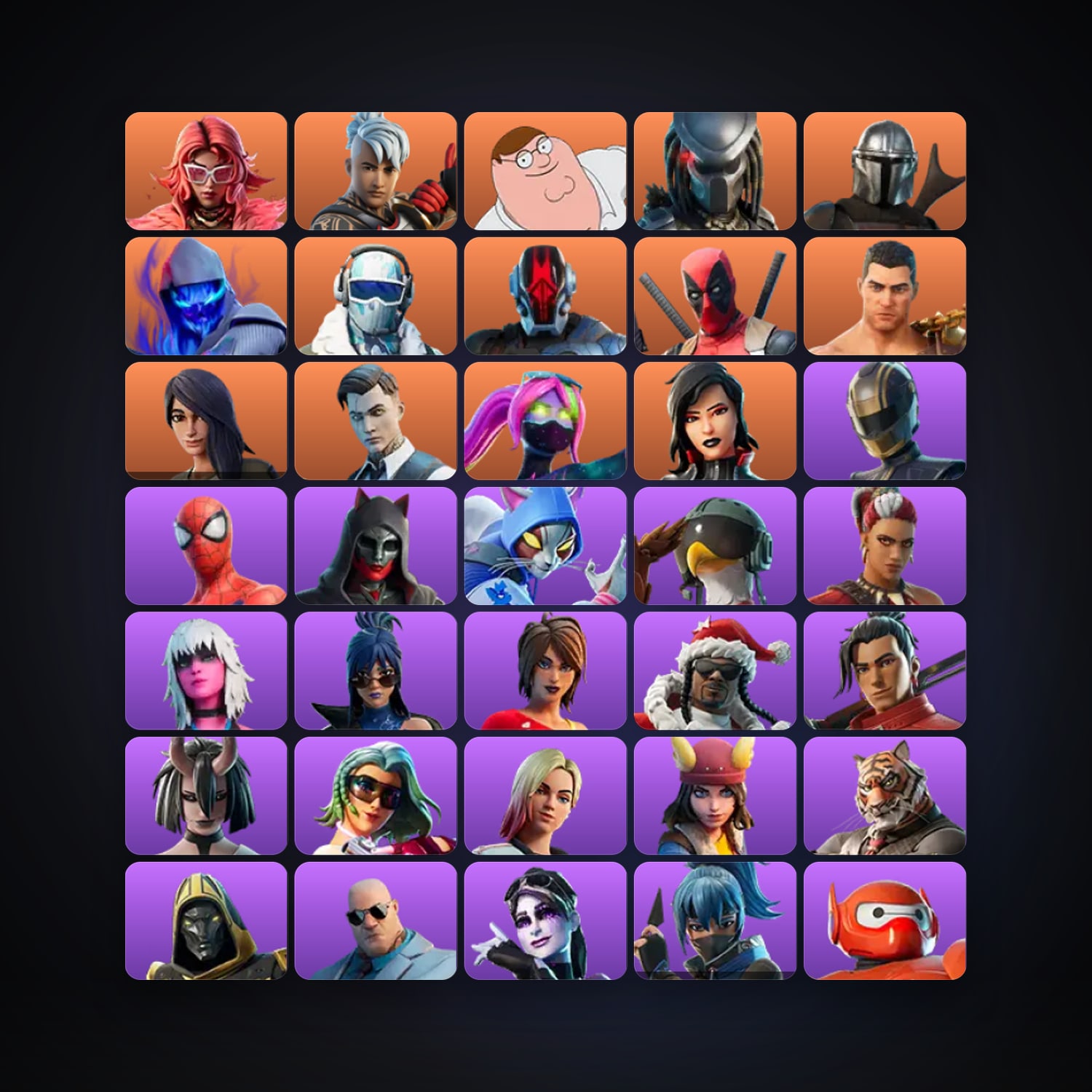 Fortnite account with Midas & Deadpool — 89 skins — 300 V-Bucks — lvl 3946 — HabibiAccounts