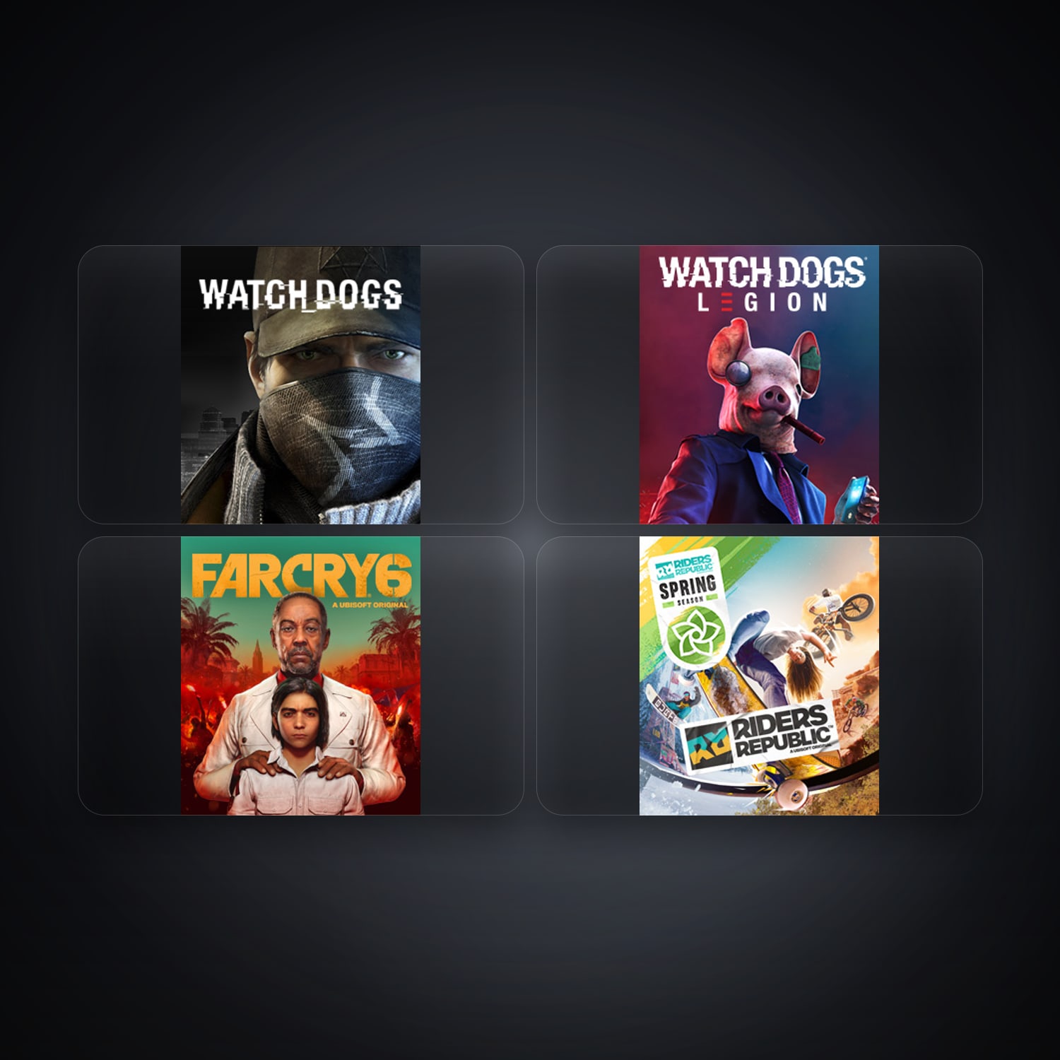 حساب يوبيسوفت فيه Watch_Dogs وWatch Dogs: Legion، NL، 5 ألعاب — HabibiAccounts
