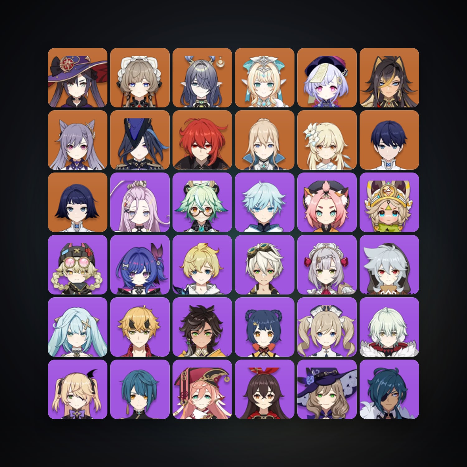 Genshin Impact | AR 55 | 47 Chars | 10× 5★ — Genshin / miHoYo Account — HabibiAccounts