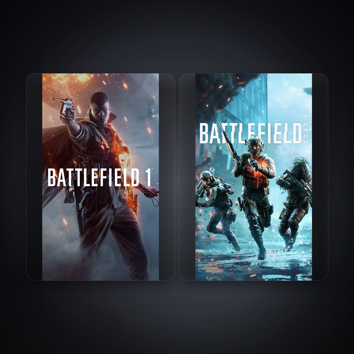 حساب إي إيه فيه Battlefield 1 وBattlefield 2042، DK — HabibiAccounts
