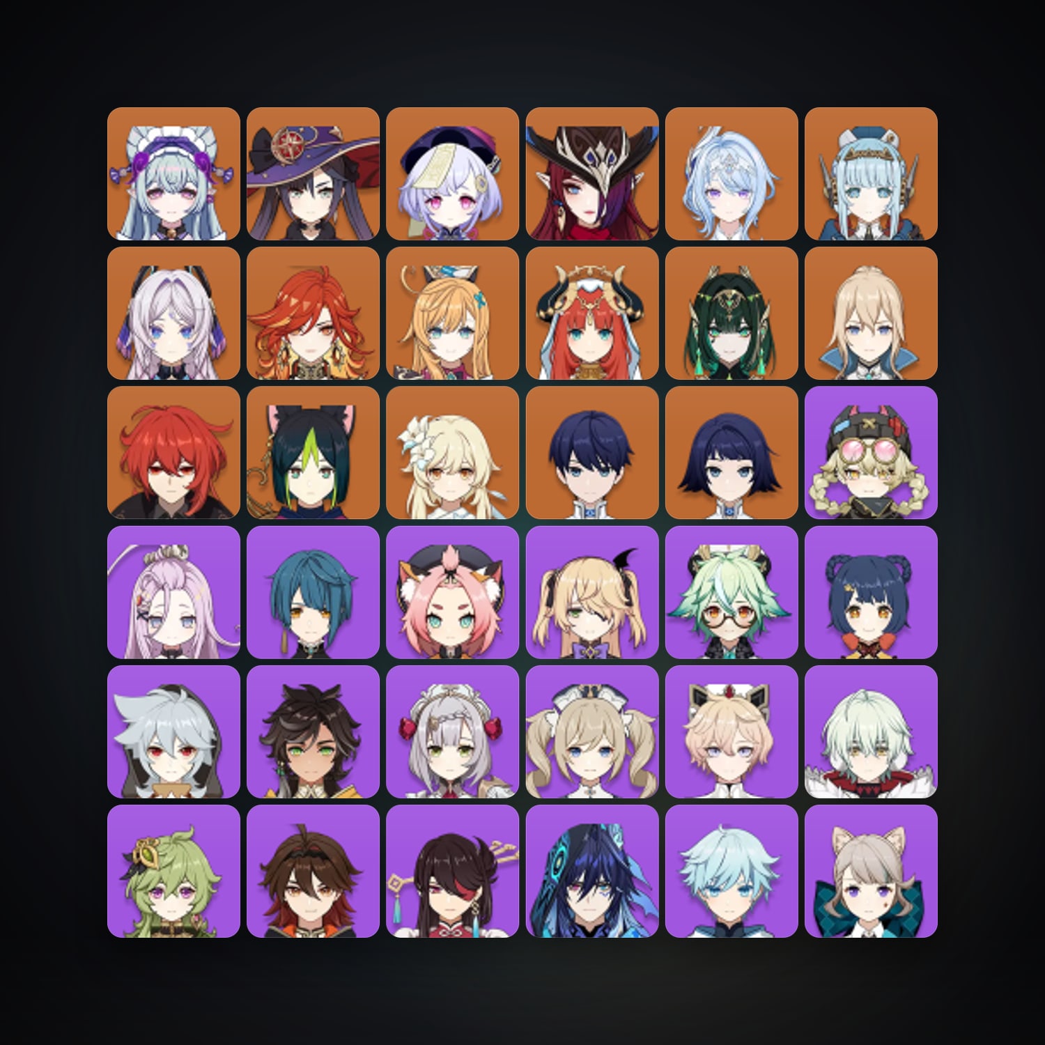 Genshin Impact | AR 56 | 51 Chars | 14× 5★ — Genshin / miHoYo Account — HabibiAccounts