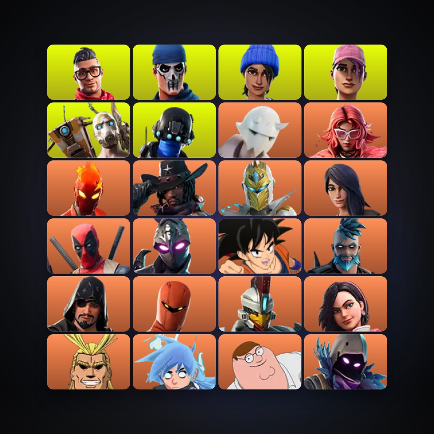 Fortnite account with Deadpool & Snap — 207 skins — 900 V-Bucks — lvl 2098 — HabibiAccounts