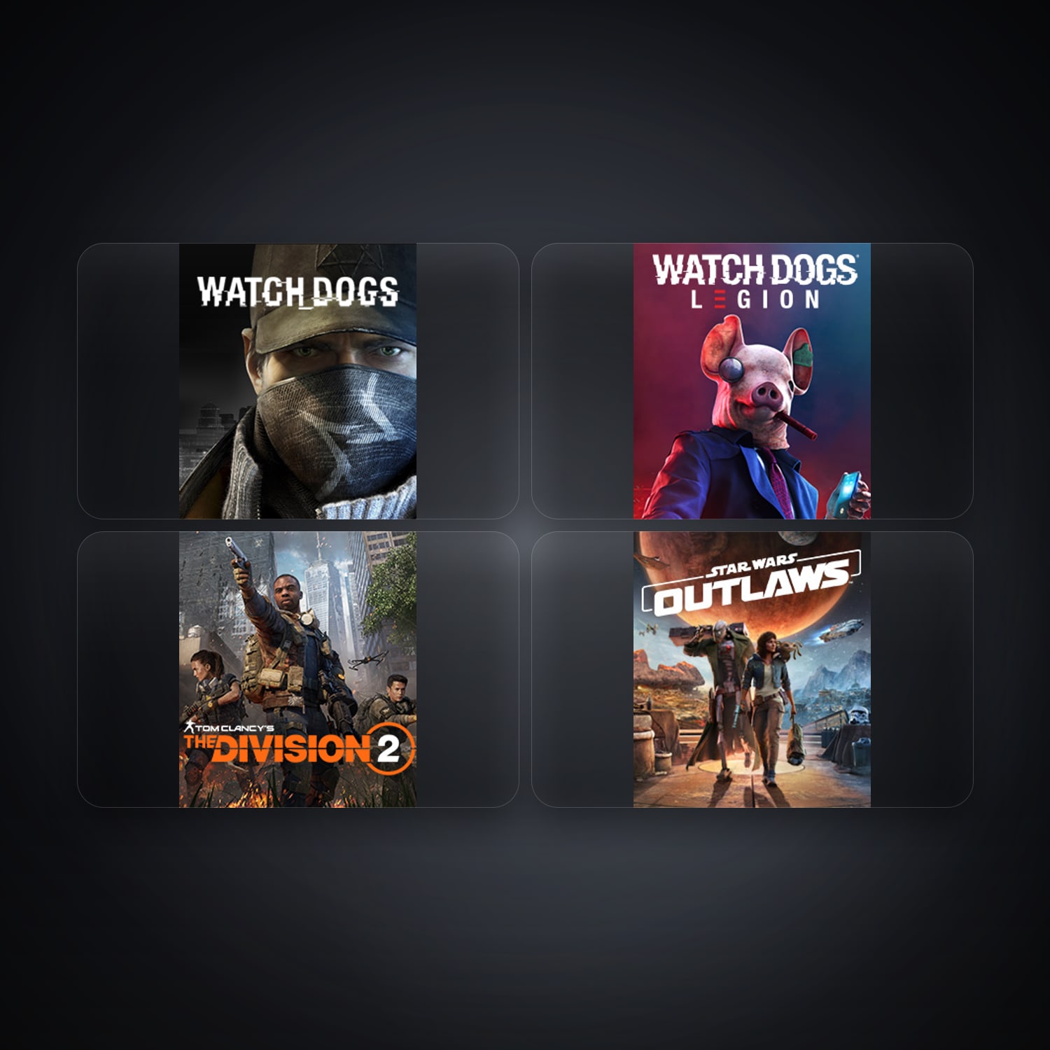 حساب يوبيسوفت فيه Watch_Dogs وWatch Dogs: Legion، GB، 4 ألعاب — HabibiAccounts
