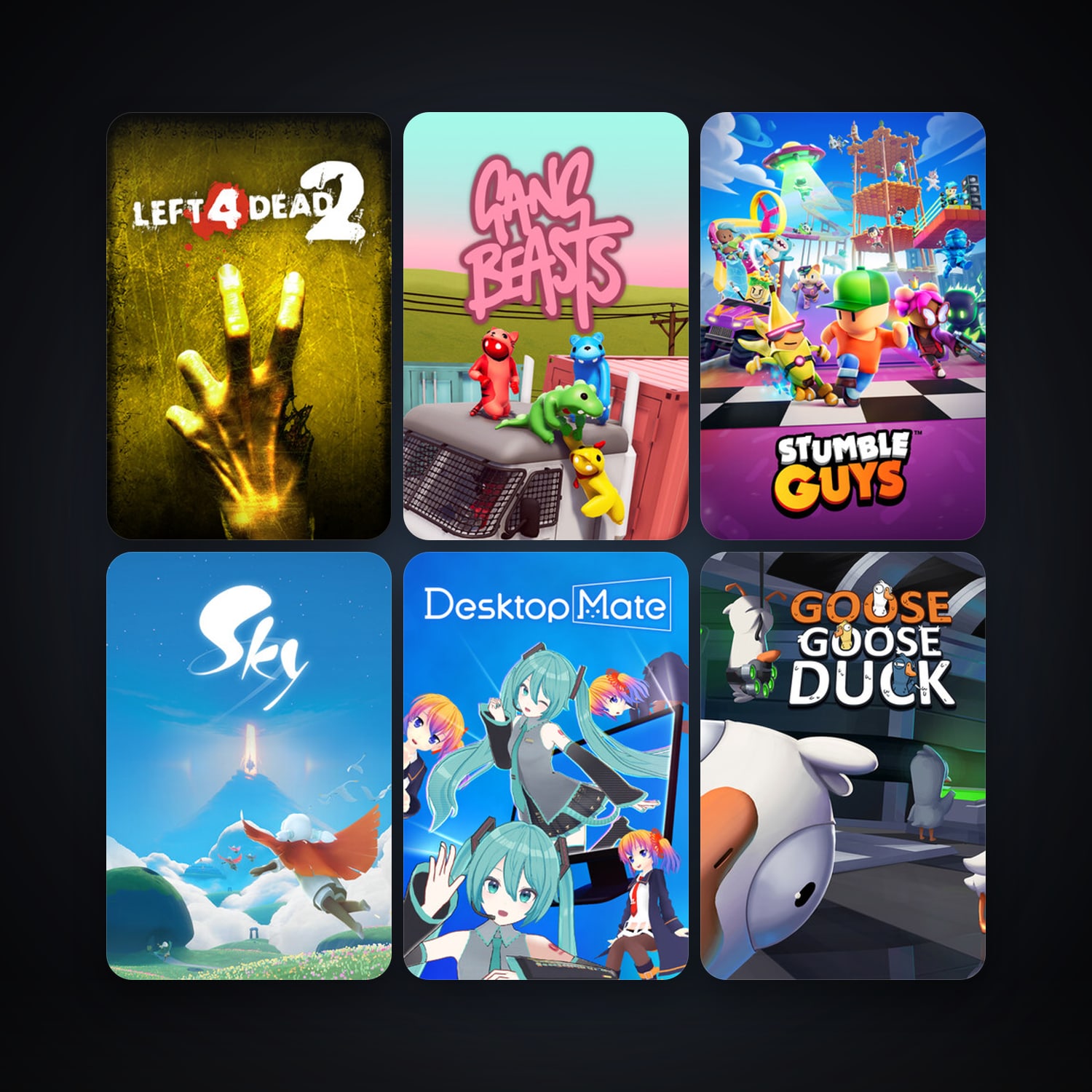 حساب ستيم فلين، Left 4 Dead 2 وGang Beasts، 17 لعبة، صامد واضح — HabibiAccounts