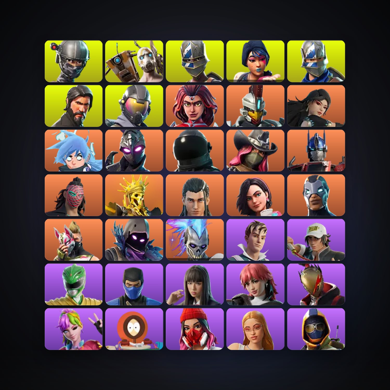 حساب فورتنايت Sparkle Specialist وBlue Squire، اللوكر مليان 239 سكن، 300 فيبوكس، لفل 3004، 268 فوز — HabibiAccounts