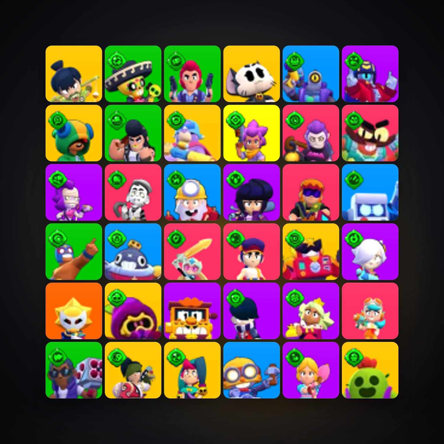 107 Brawlers | 70.9K Trophies | TH 9 — Supercell Account — HabibiAccounts