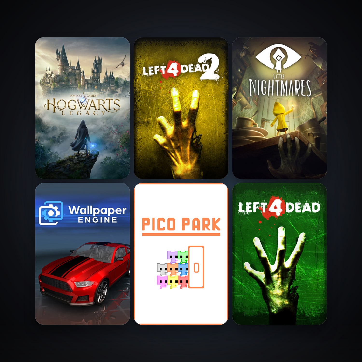 Steam account: Left 4 Dead + Left 4 Dead 2, 15 games, clean — HabibiAccounts