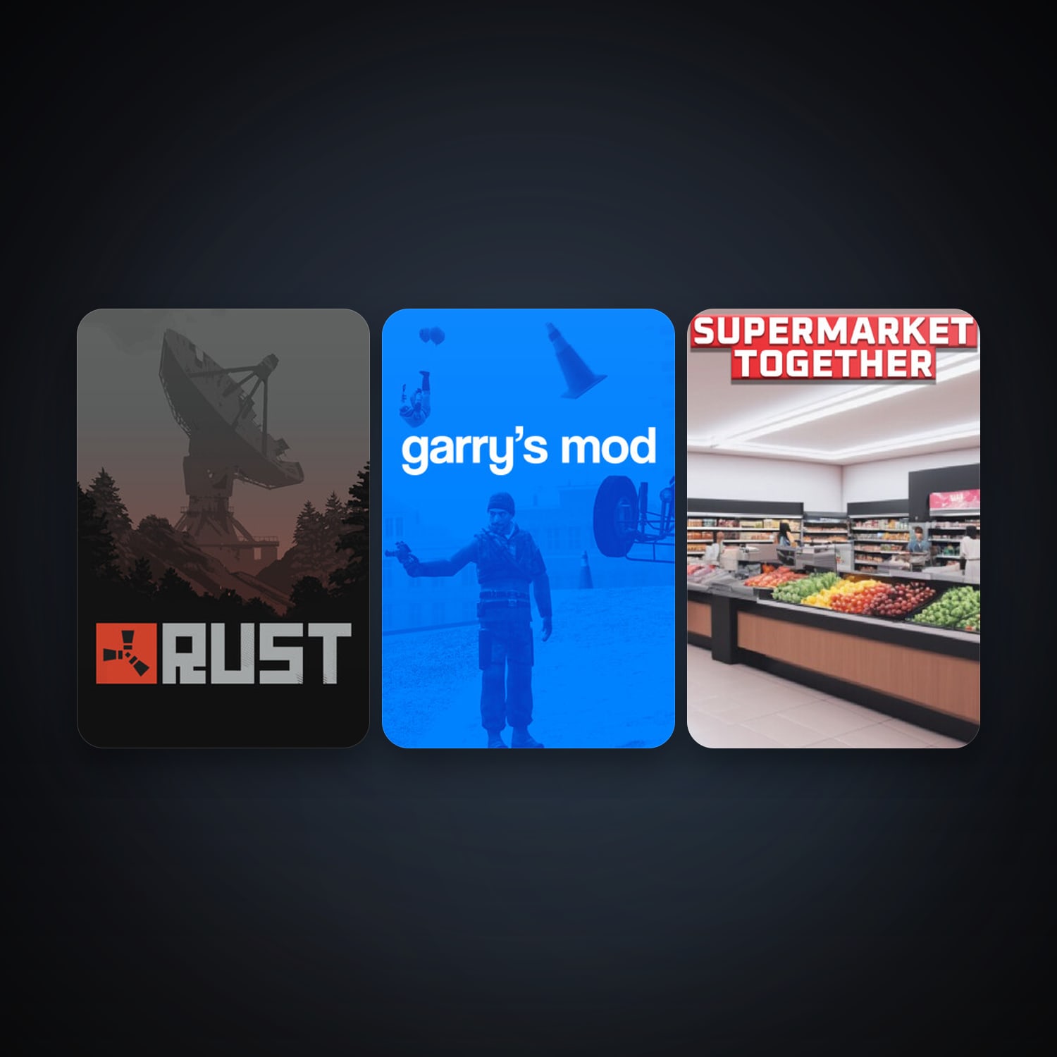 Steam account: Garry's Mod + Rust, 4 games, clean — HabibiAccounts