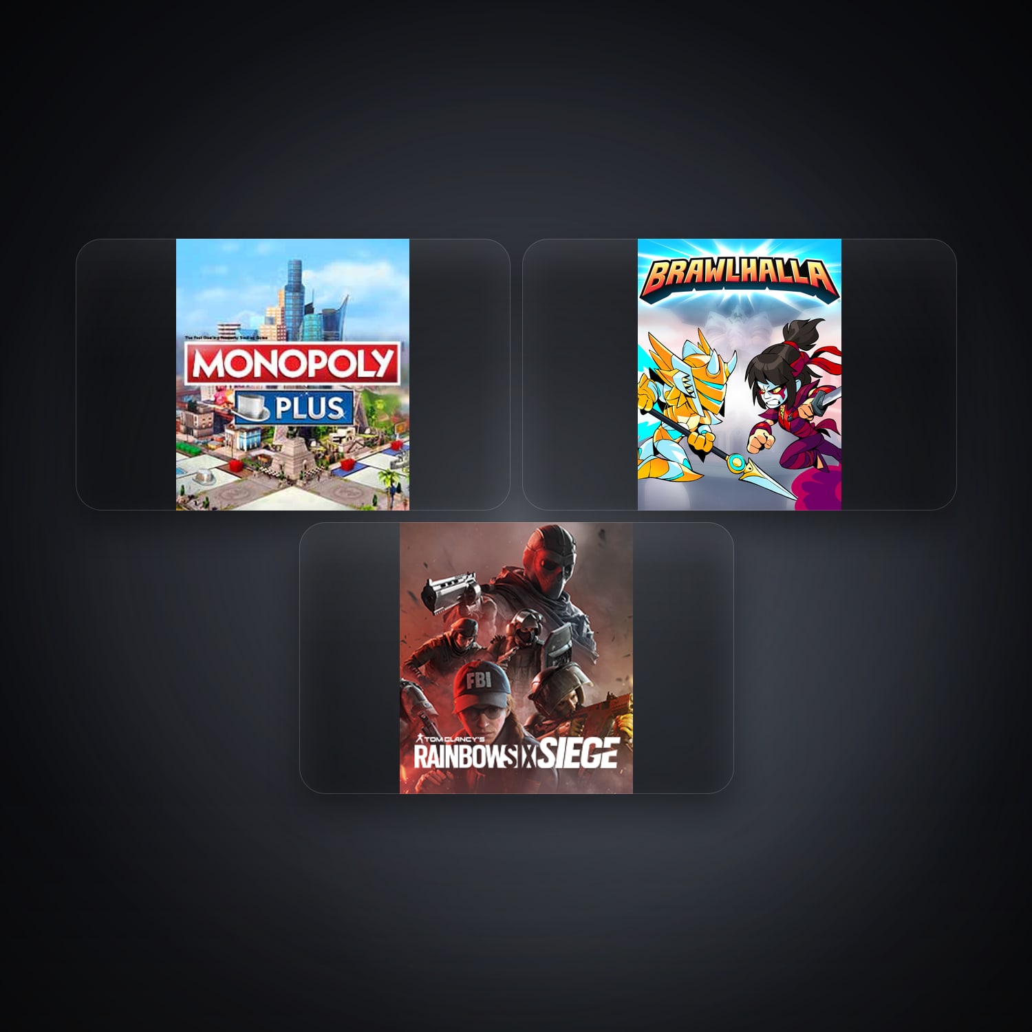 Ubisoft account — Monopoly Plus + Brawlhalla — GB — 3 games — HabibiAccounts