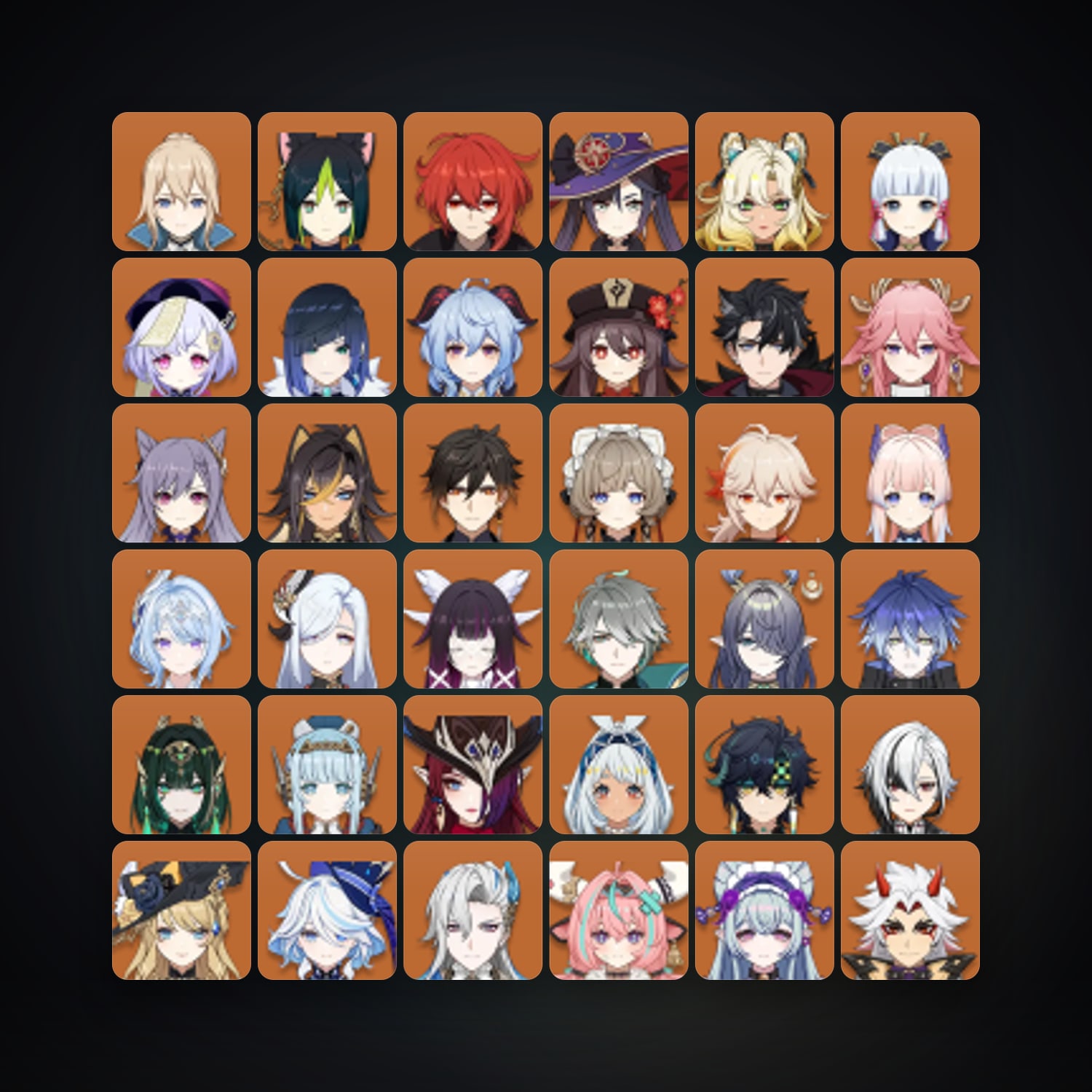 Genshin Impact | AR 60 | 92 Chars | 38× 5★ — Genshin / miHoYo Account — HabibiAccounts