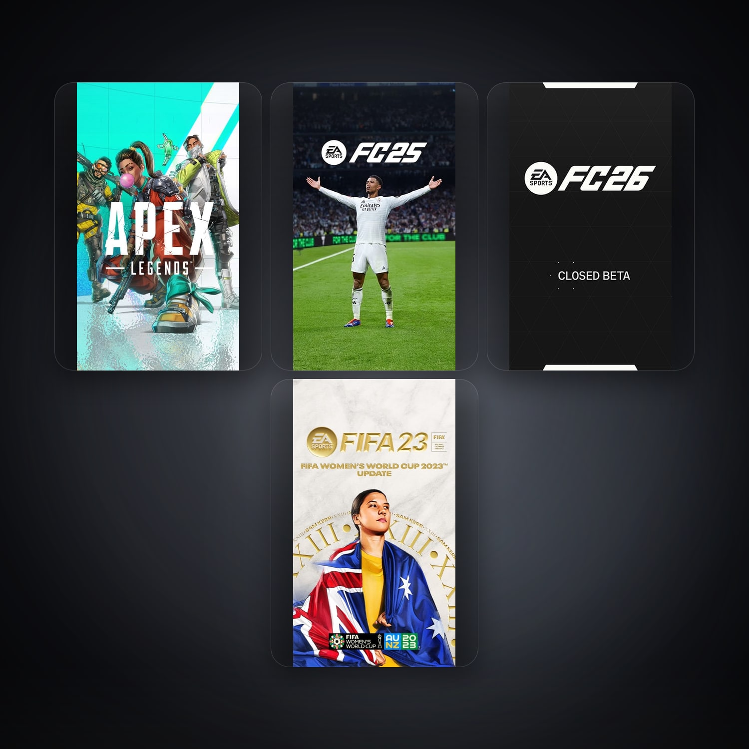 EA account — Apex Legends + EA Sports FC 25 — GB — 8 games — HabibiAccounts
