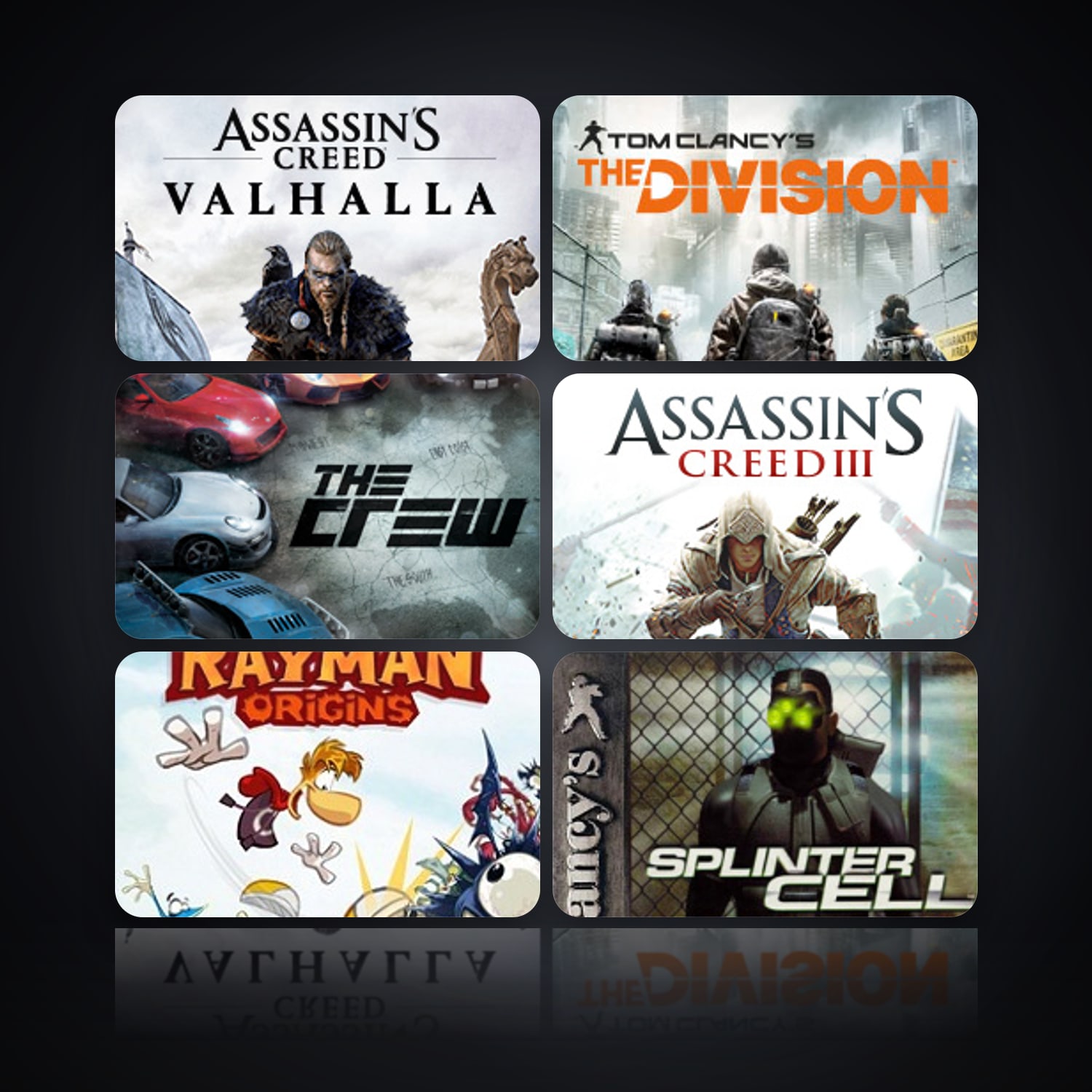 Assassin's Creed Valhalla & Tom Clancy's The Division | 14 Games — HabibiAccounts