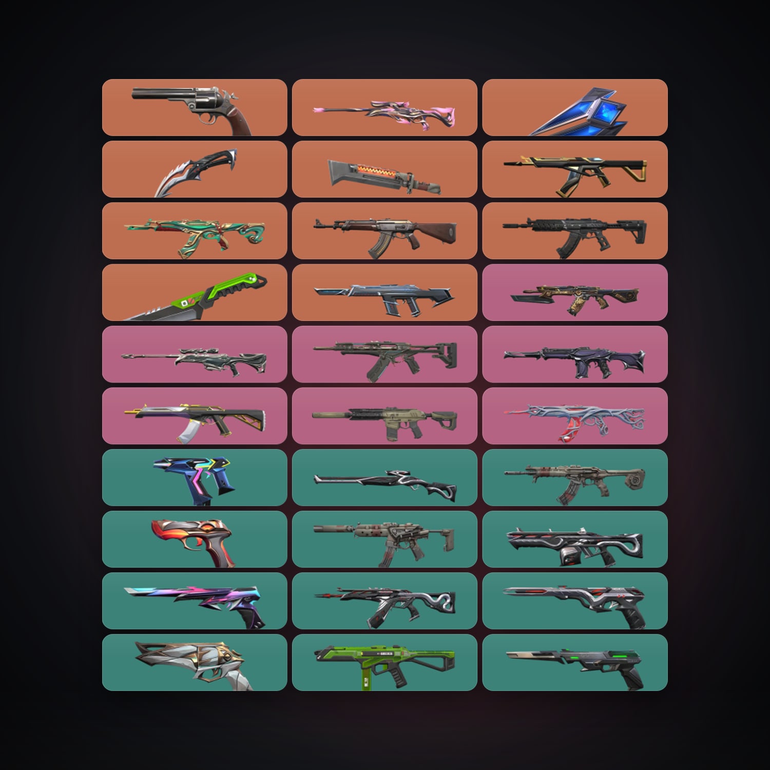 حساب فالورانت BR قولد 1، لوكر 75 سكن و4 سكين، لفل 232 — 20 بطل لول — HabibiAccounts