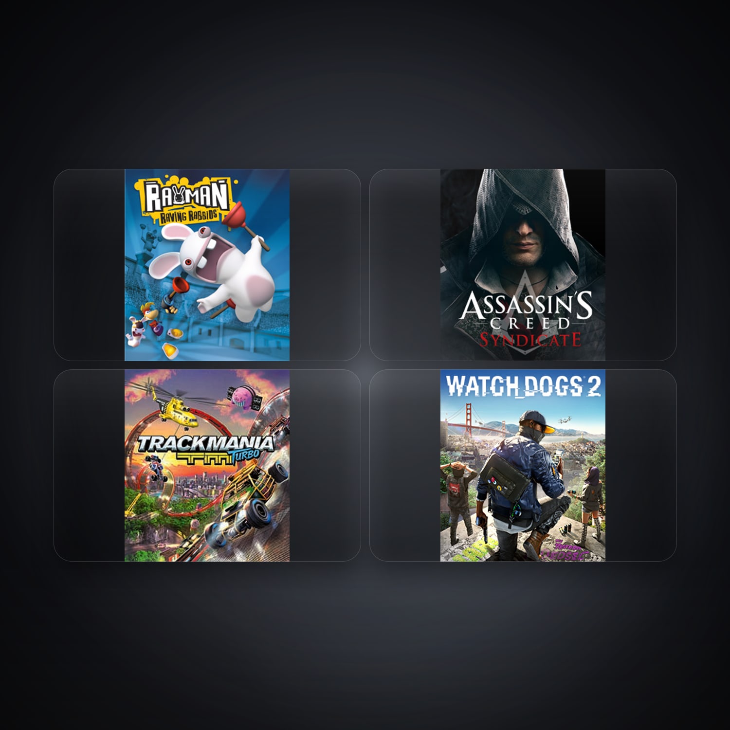 حساب يوبيسوفت فيه Rayman Raving Rabbids وAssassin's Creed Syndicate، TW، 4 ألعاب — HabibiAccounts
