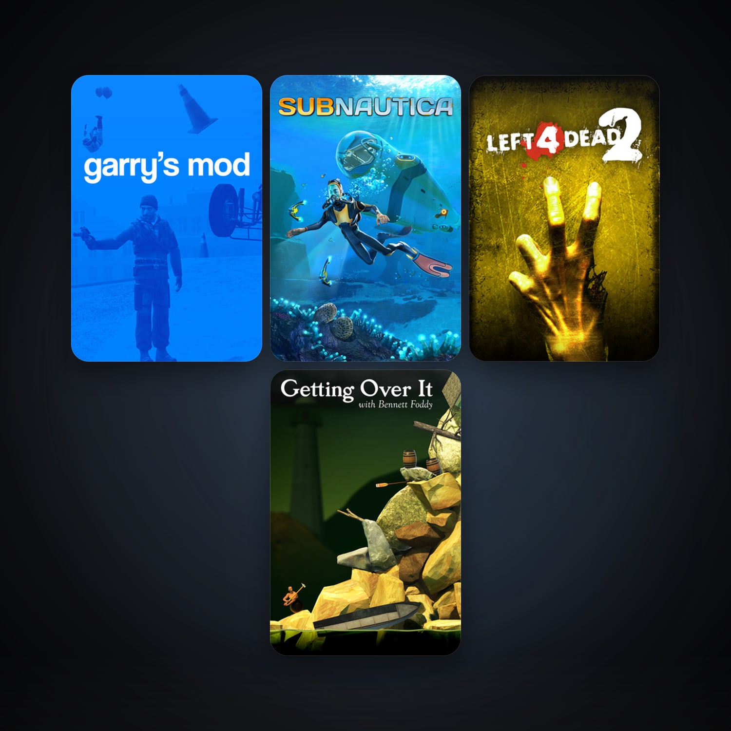 حساب ستيم فلين، Left 4 Dead 2 وGarry's Mod، 4 لعبة، صامد واضح — HabibiAccounts