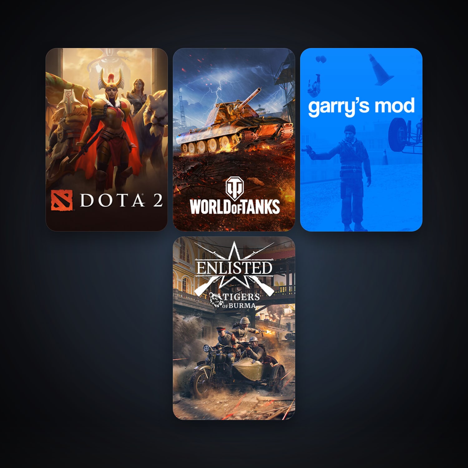 Steam account: Dota 2 + Garry's Mod, 9 games, clean — HabibiAccounts