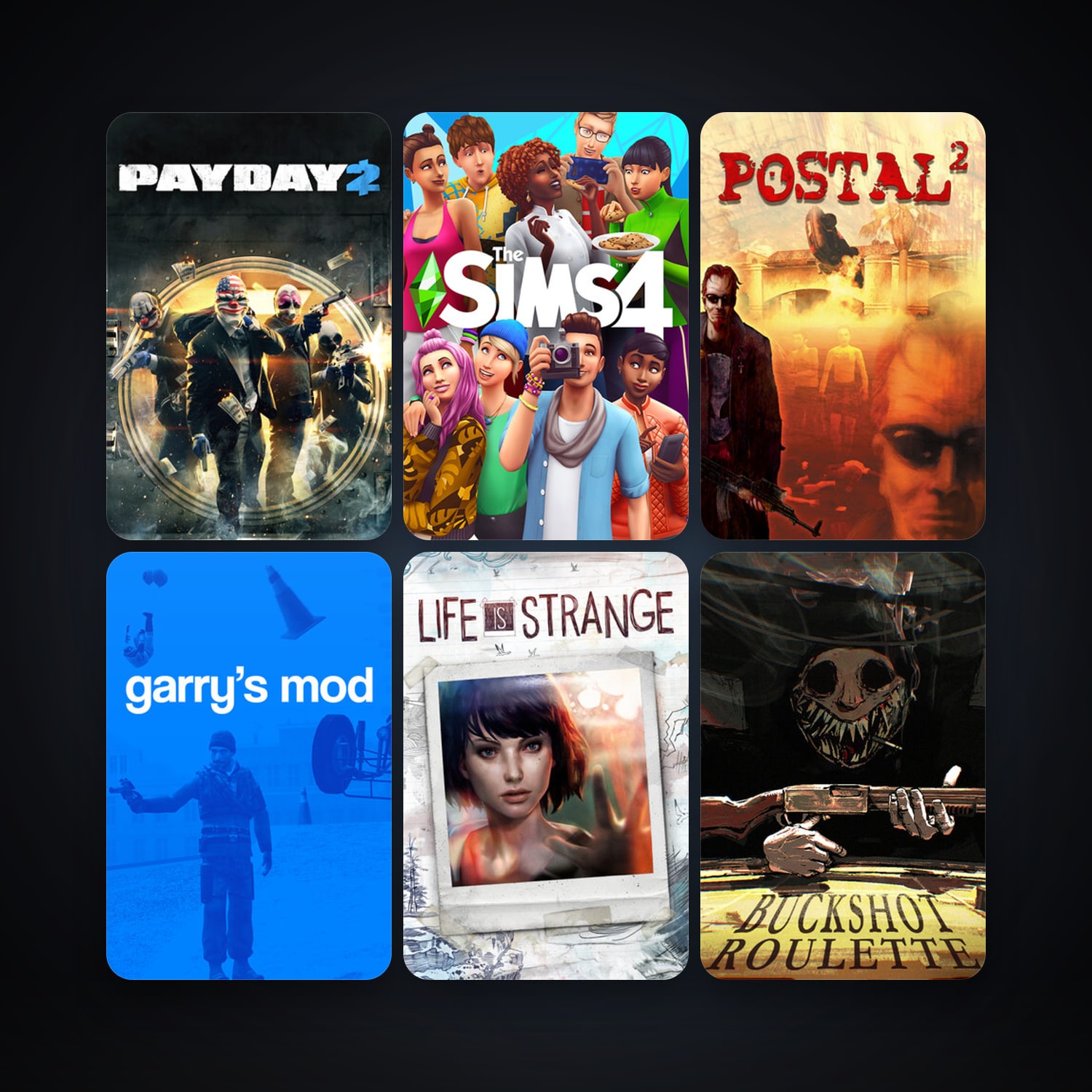 Steam account: Garry's Mod + PAYDAY 2, 24 games, clean — level 6 — HabibiAccounts