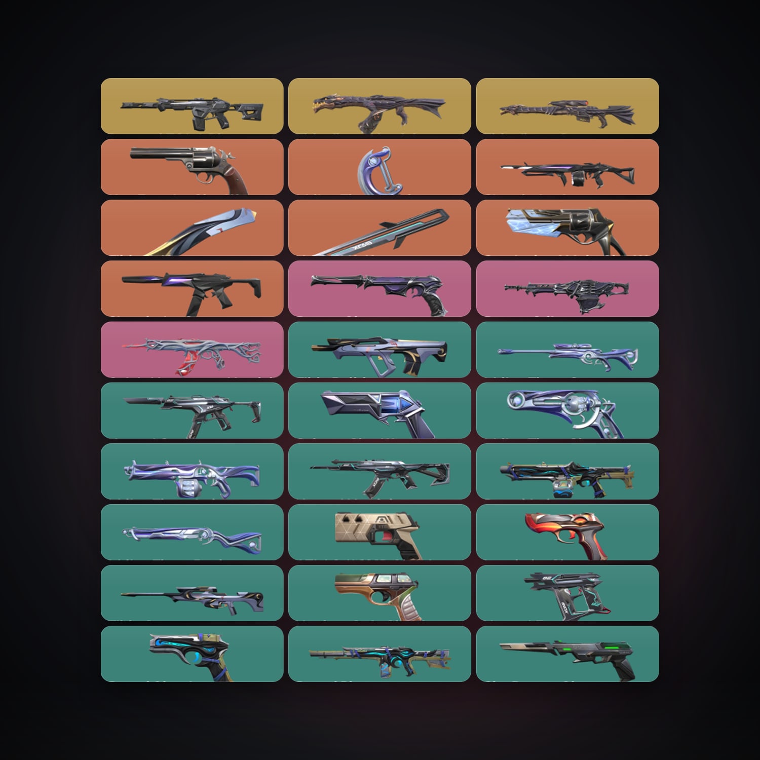 Valorant account: AP Gold 3 locker — 3 knives, 68 skins, lvl 214 — 179 LoL champions, 589 LoL skins — HabibiAccounts