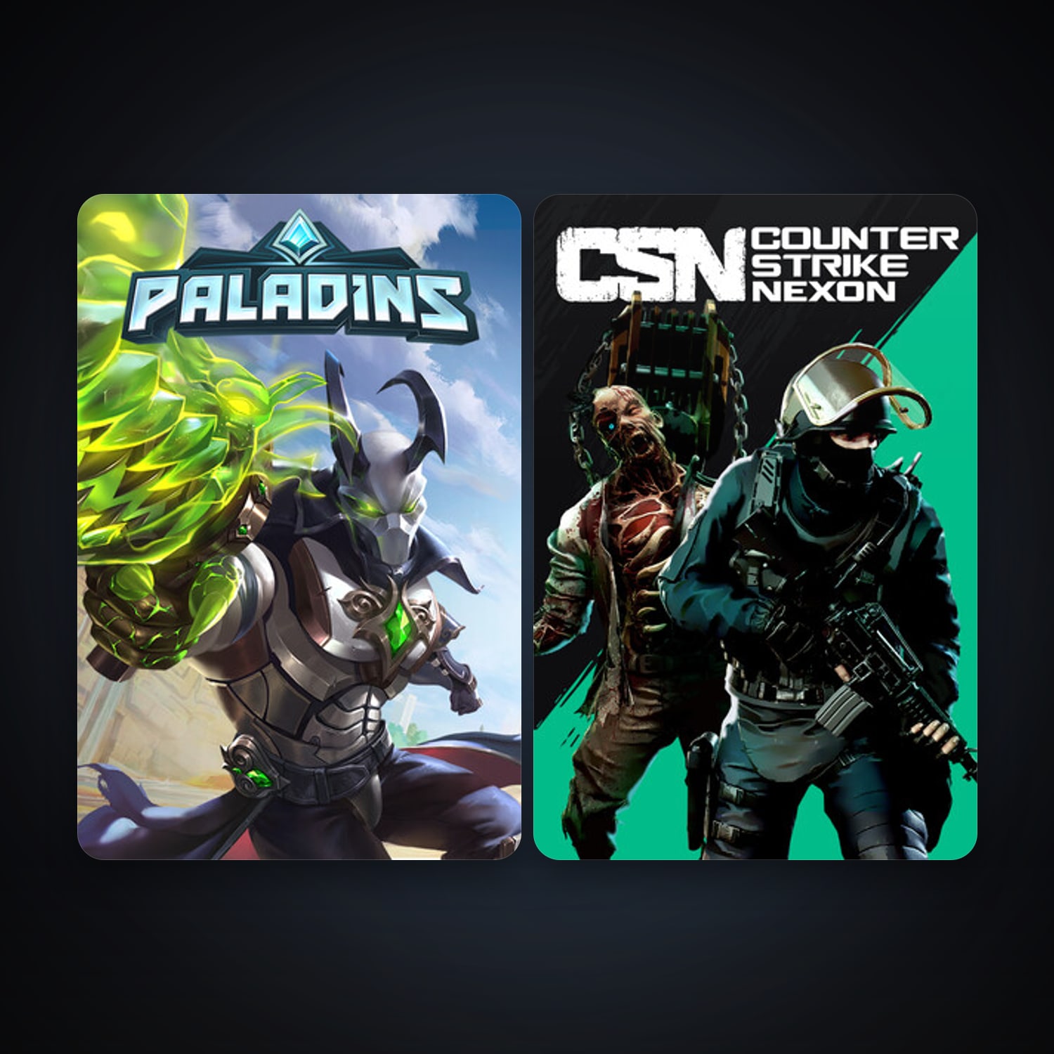 Steam account: Counter-Strike Nexon: Studio + Paladins, 5 games, clean — HabibiAccounts
