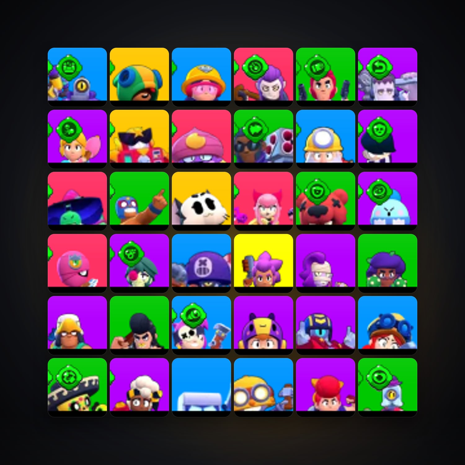 81 Brawlers | 28.5K Trophies — Supercell Account — HabibiAccounts