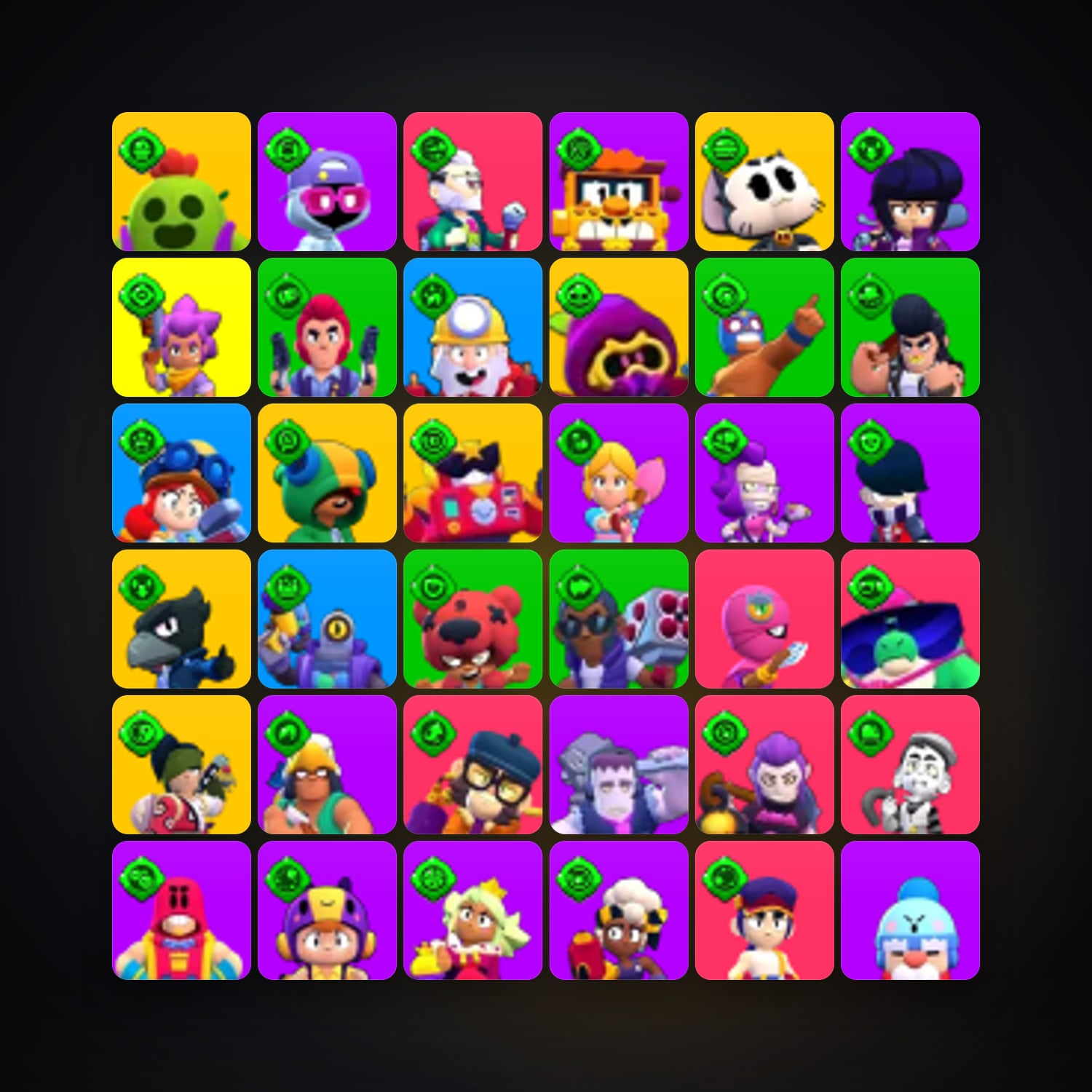 107 Brawlers | 66.1K Trophies | TH 8 — Supercell Account — HabibiAccounts