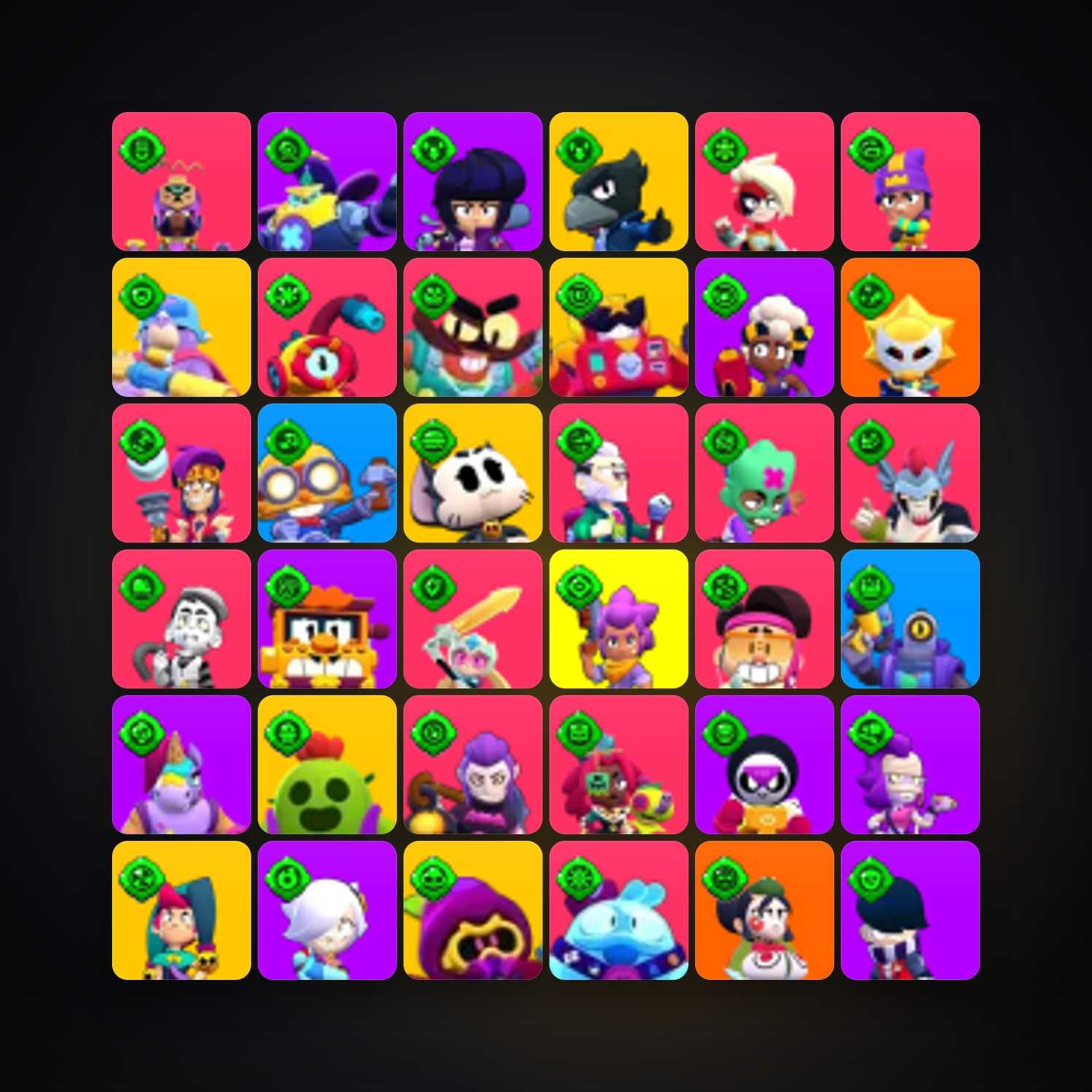 105 Brawlers | 104.1K Trophies | TH 11 — Supercell Account — HabibiAccounts