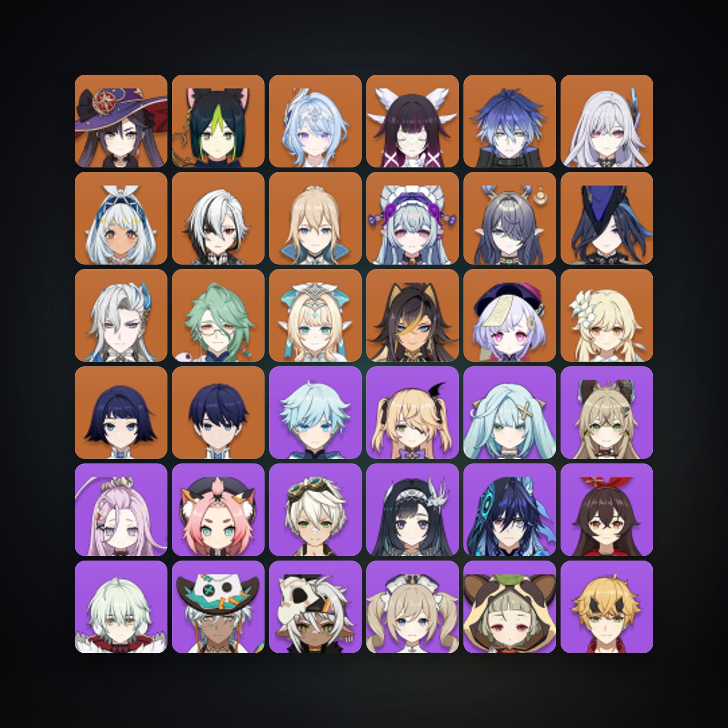 Genshin Impact | AR 56 | 65 Chars | 17× 5★ — Genshin / miHoYo Account — HabibiAccounts