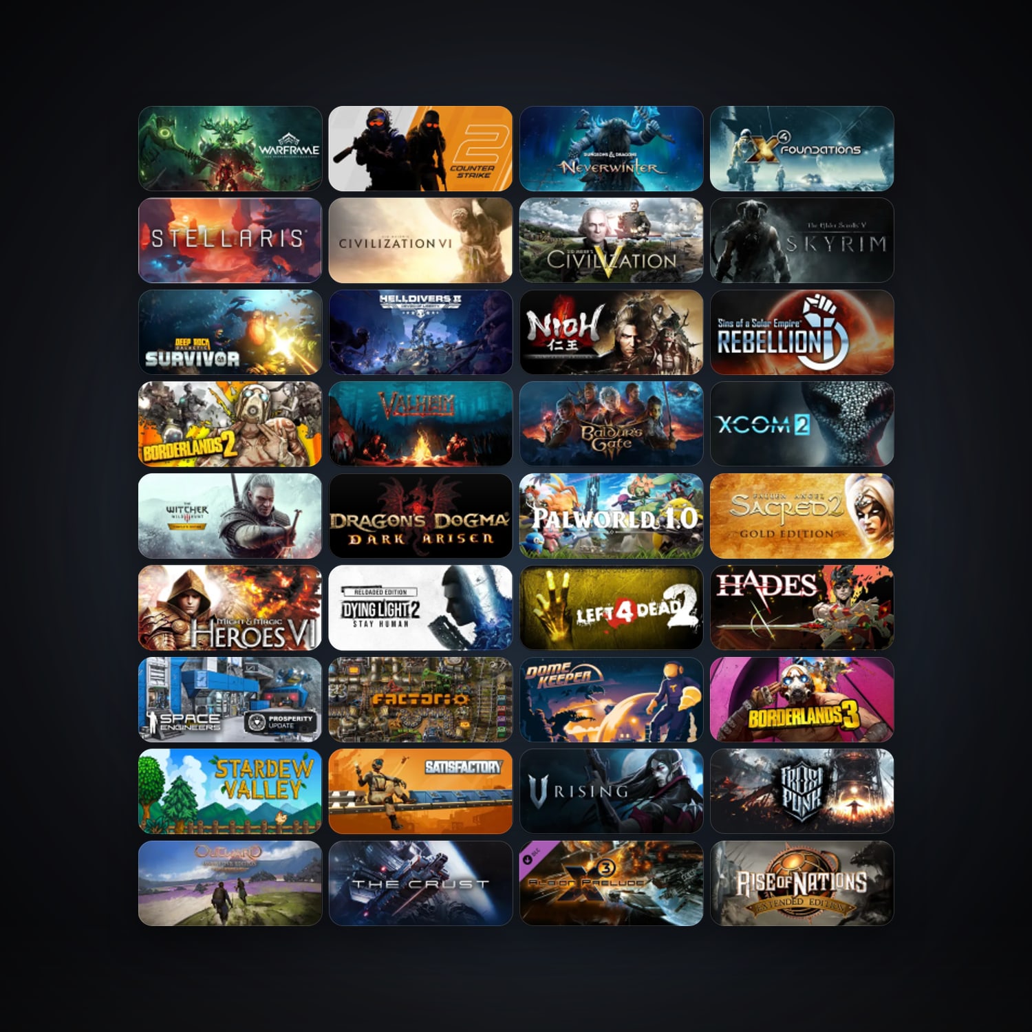 Steam account — 288 games, Steam 48, clean — HabibiAccounts