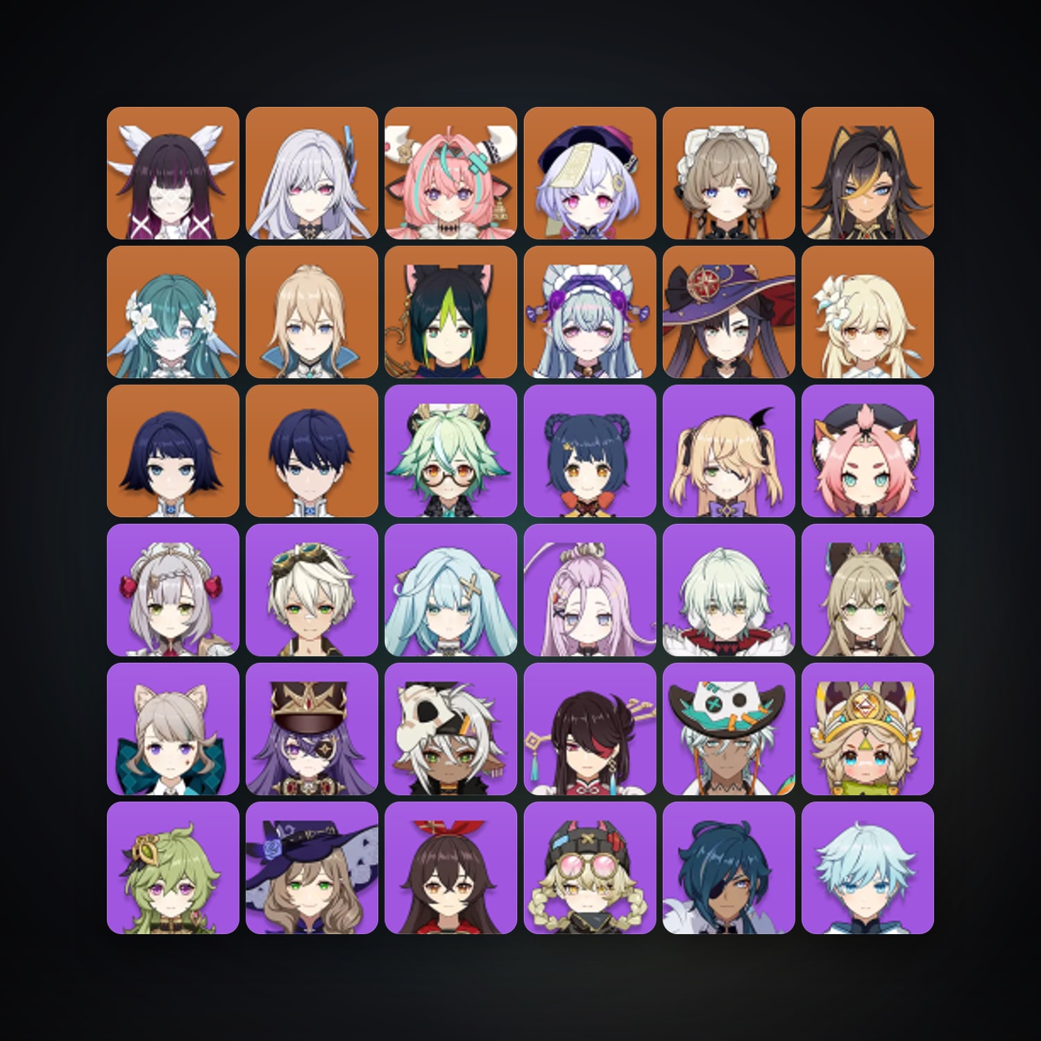 Genshin Impact | AR 56 | 51 Chars | 11× 5★ — Genshin / miHoYo Account — HabibiAccounts
