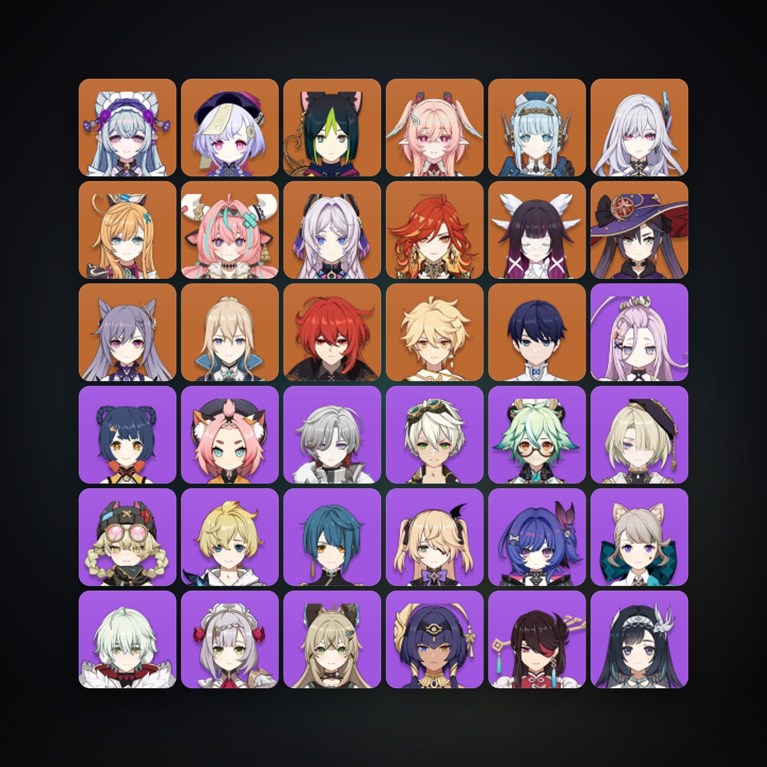 Genshin Impact | AR 56 | 56 Chars | 15× 5★ — Genshin / miHoYo Account — HabibiAccounts