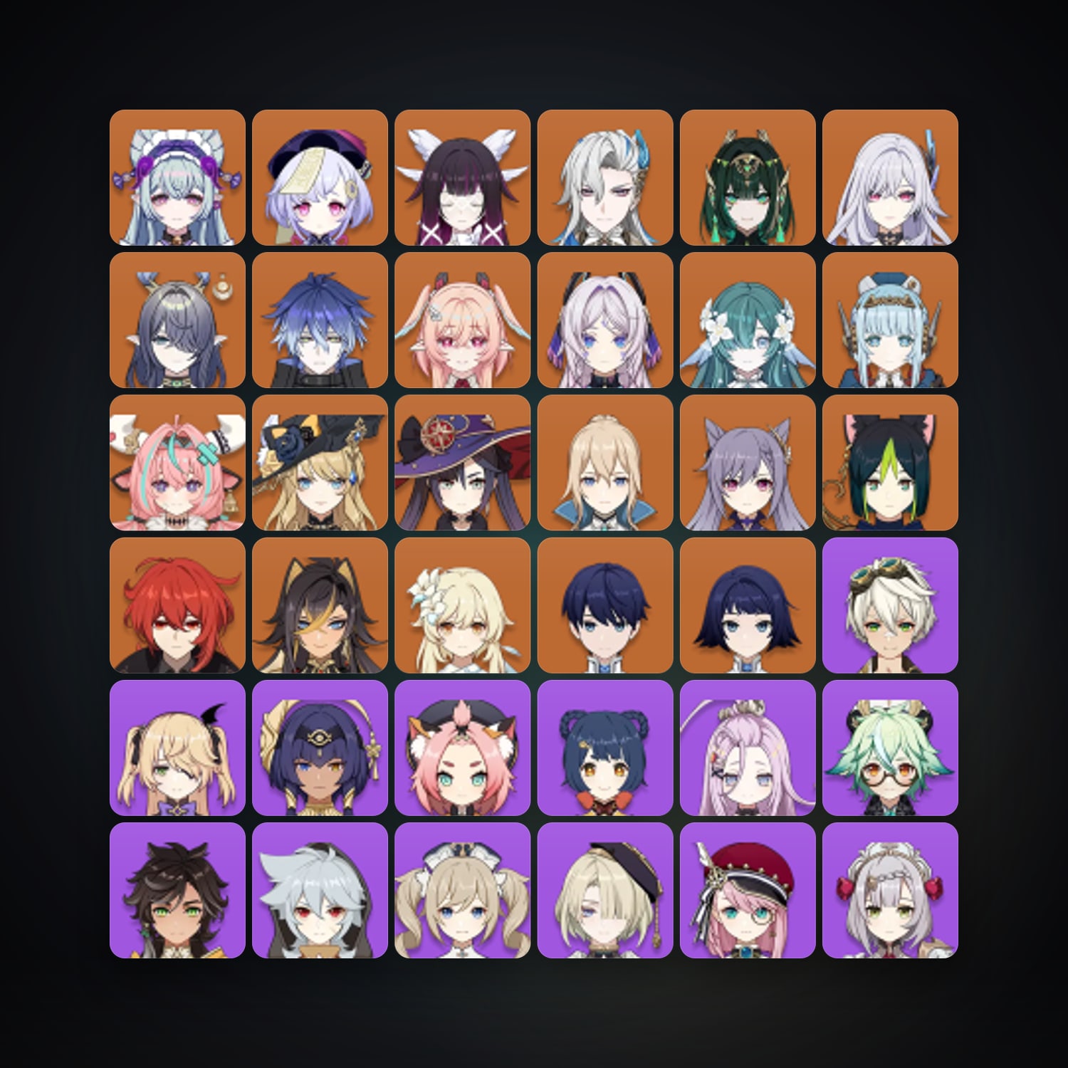 Genshin Impact | AR 58 | 69 Chars | 20× 5★ — Genshin / miHoYo Account — HabibiAccounts