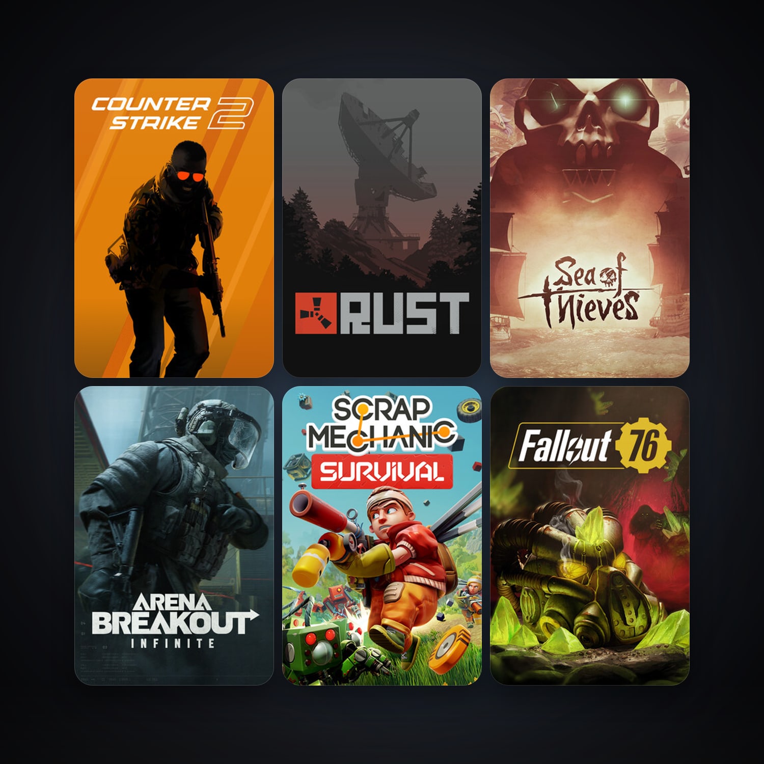 Steam account — CS2 Prime + Rust, 134 games, Steam 47, clean — HabibiAccounts