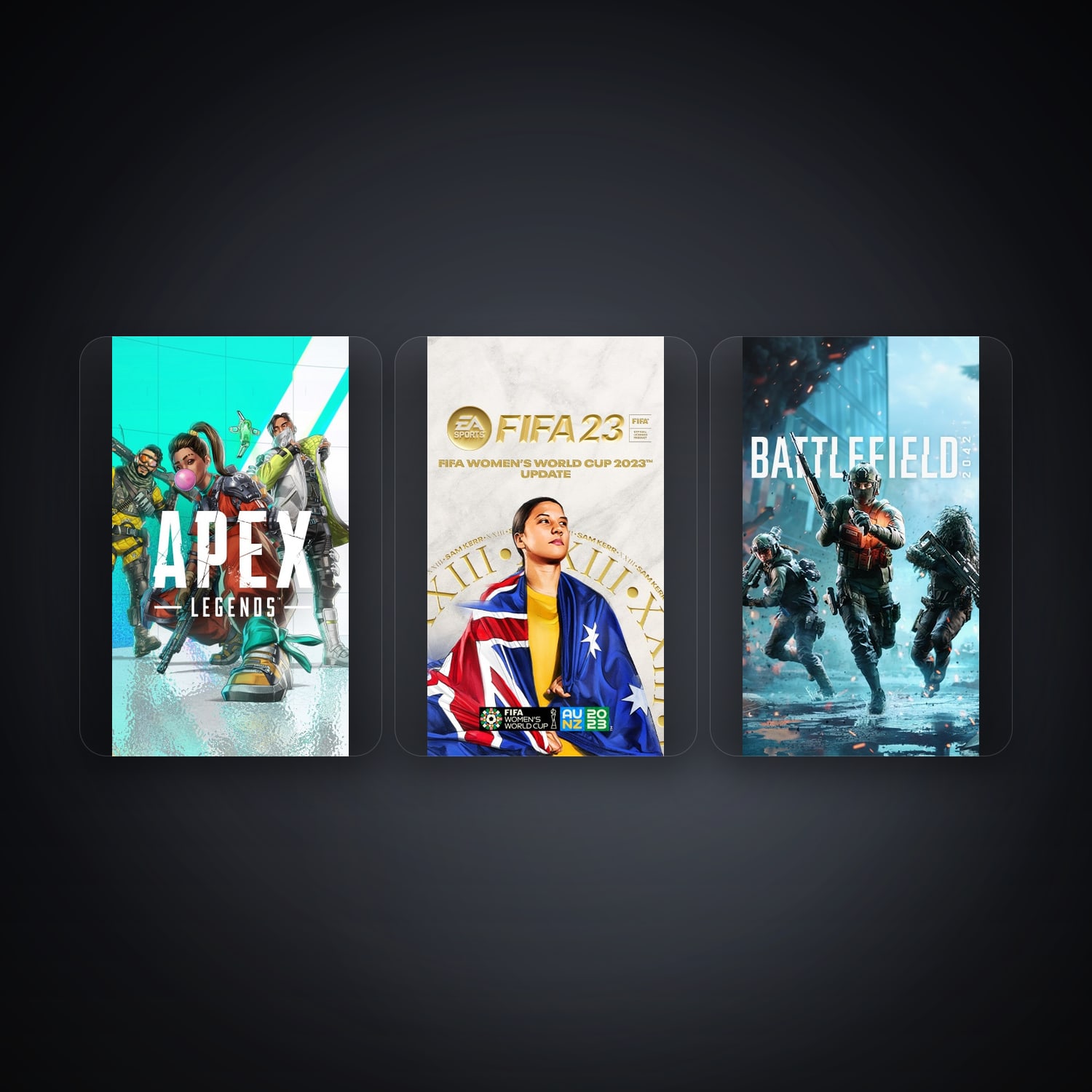 EA account — Apex Legends + Battlefield 1 — RS — 15 games — HabibiAccounts