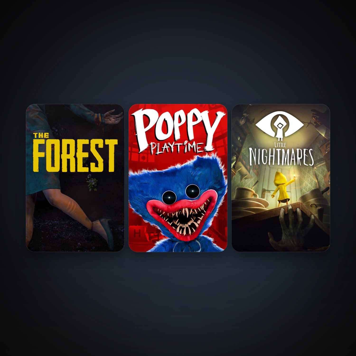 Steam account: The Forest + Little Nightmares, 4 games, clean — HabibiAccounts