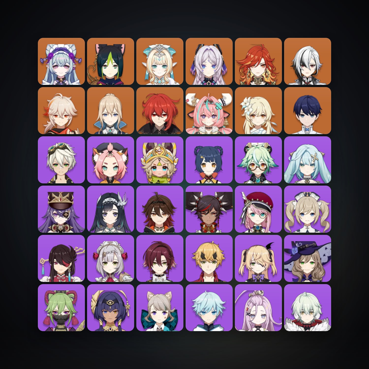 Genshin Impact | AR 56 | 46 Chars | 10× 5★ — Genshin / miHoYo Account — HabibiAccounts