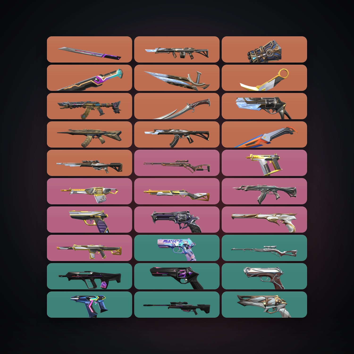 Valorant account: NA Bronze 2 locker — 7 knives, 80 skins, lvl 313 — 149 LoL champions, 54 LoL skins — HabibiAccounts