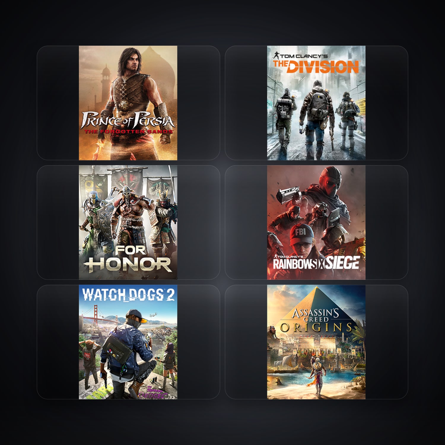 Ubisoft account — Prince of Persia The Forgotten Sands Deluxe Edition + Tom Clancy's The Division — PL — 6… — HabibiAccounts