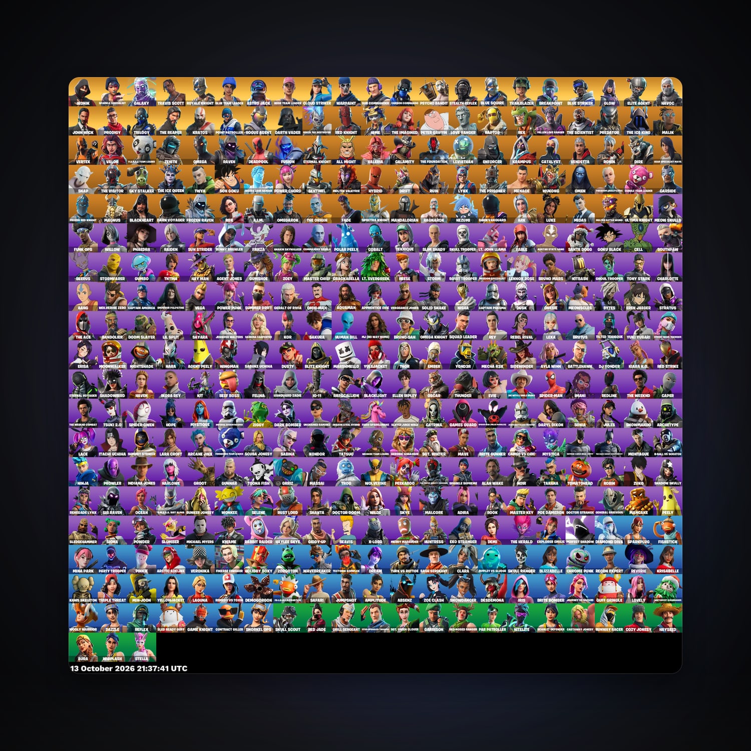 Sparkle Specialist · Royale Knight | 402 Skins | 600 V-Bucks | Level 3000 | 601 Wins