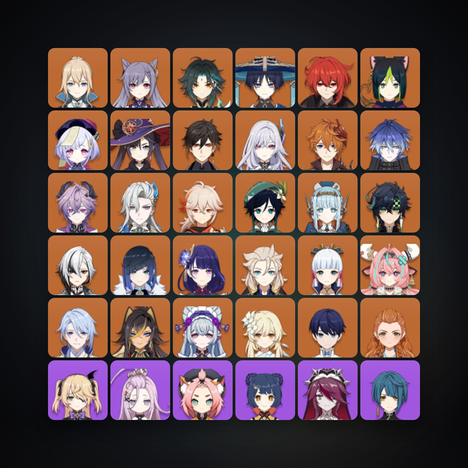 Genshin Impact | AR 59 | 78 Chars | 27× 5★ — Genshin / miHoYo Account — HabibiAccounts
