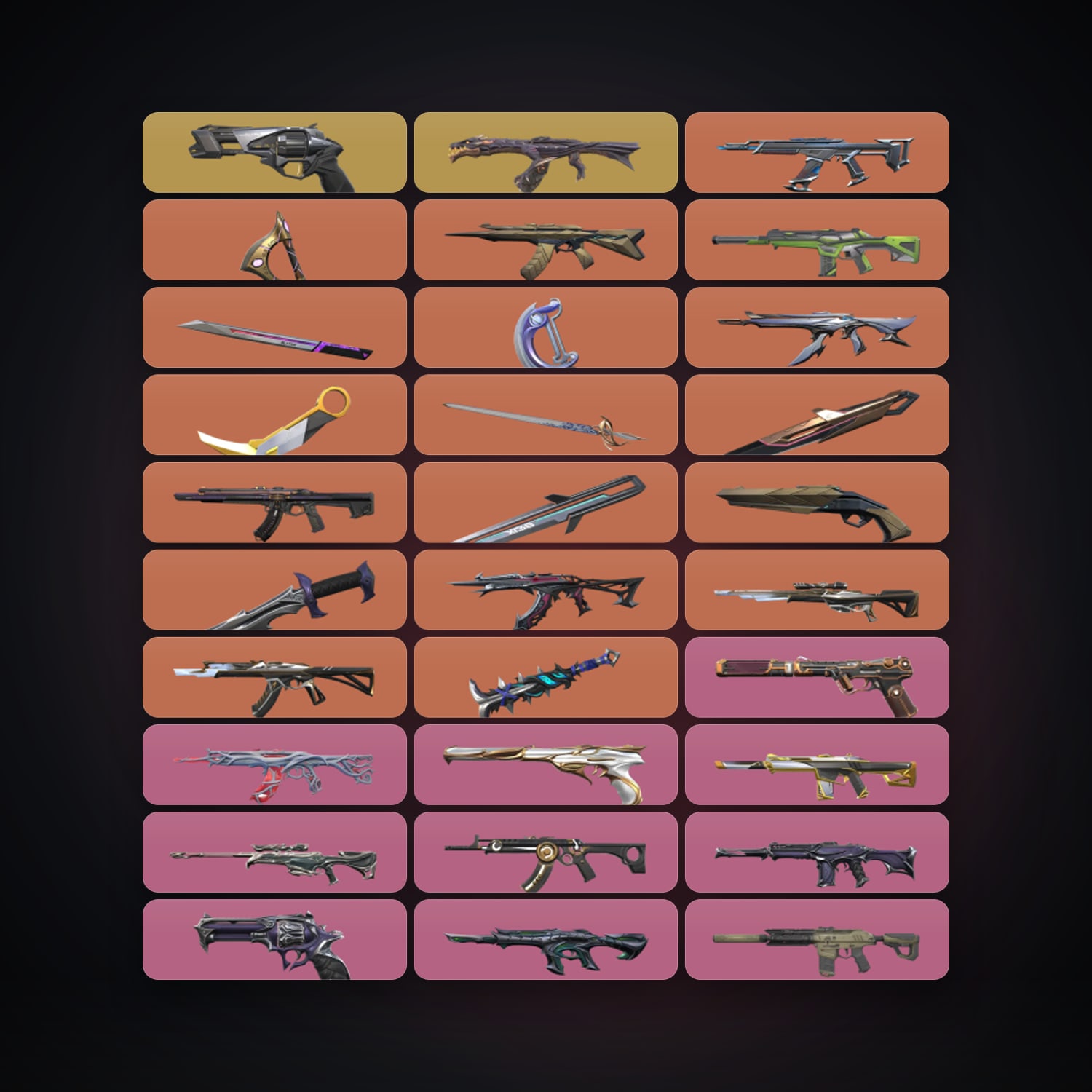 24 Rank | EU Server | 133 Skins | 9 Knives | Level 344