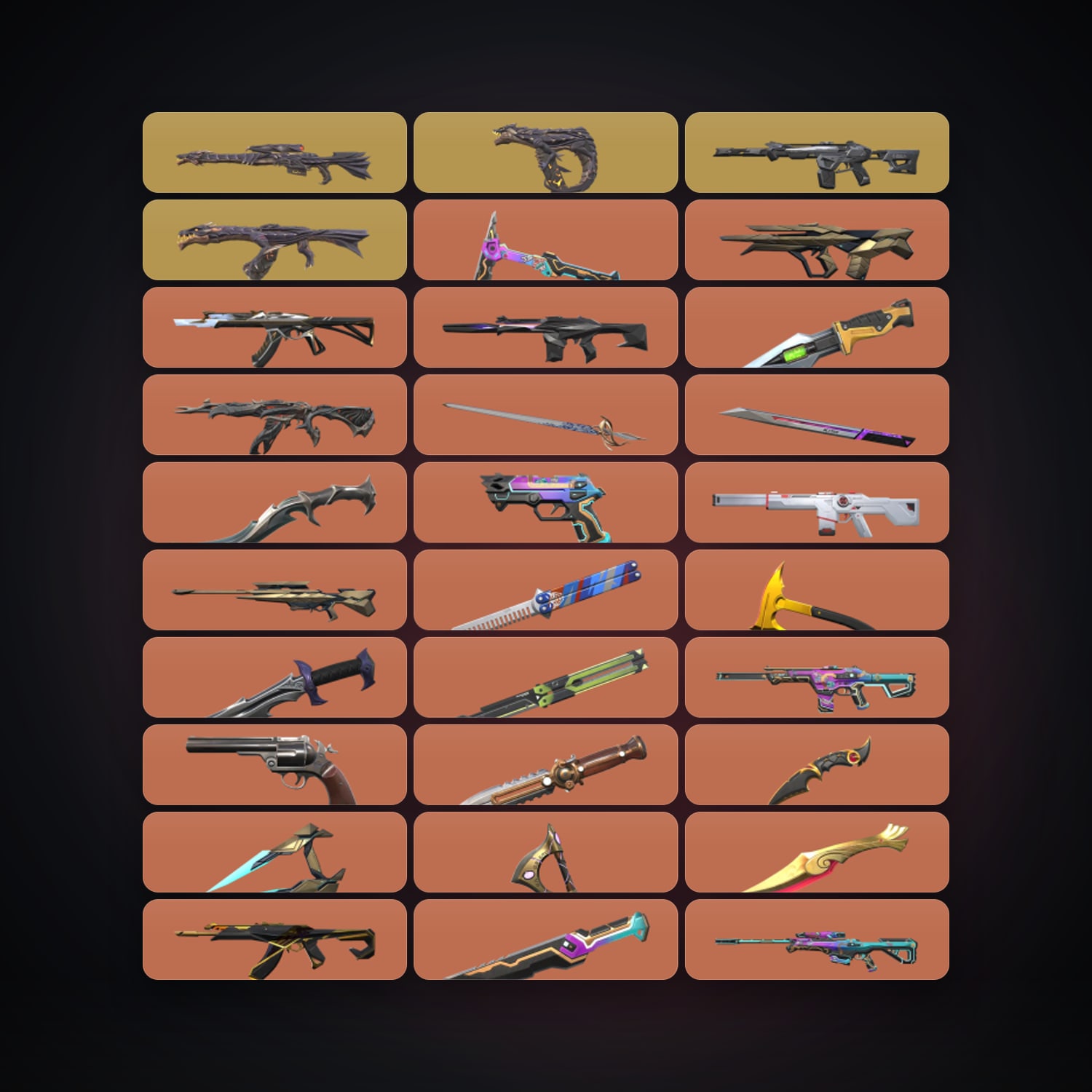 EU Server | 205 Skins | 18 Knives | Level 285