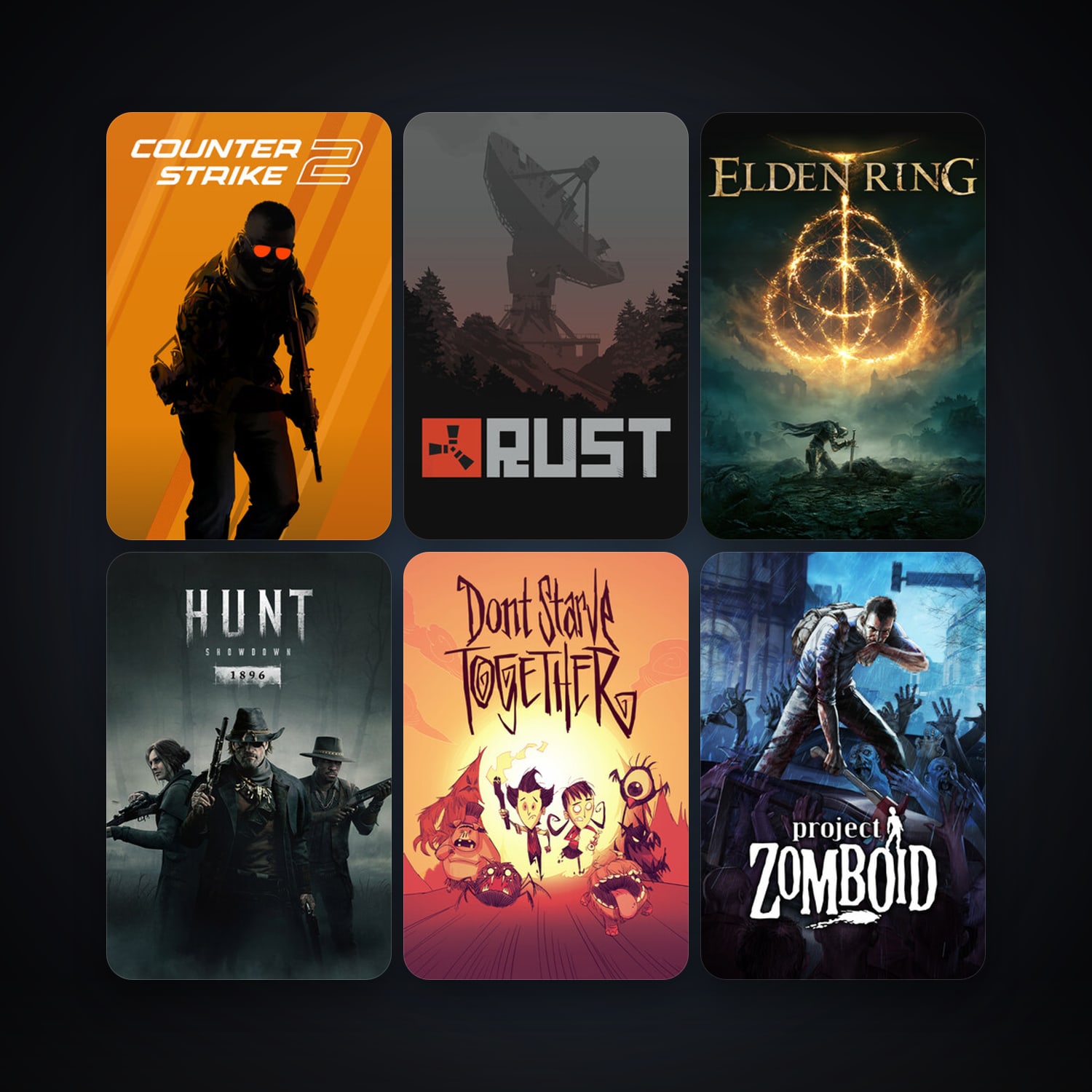 Steam account — CS2 Prime + Project Zomboid, 255 games, Steam 101, clean — HabibiAccounts
