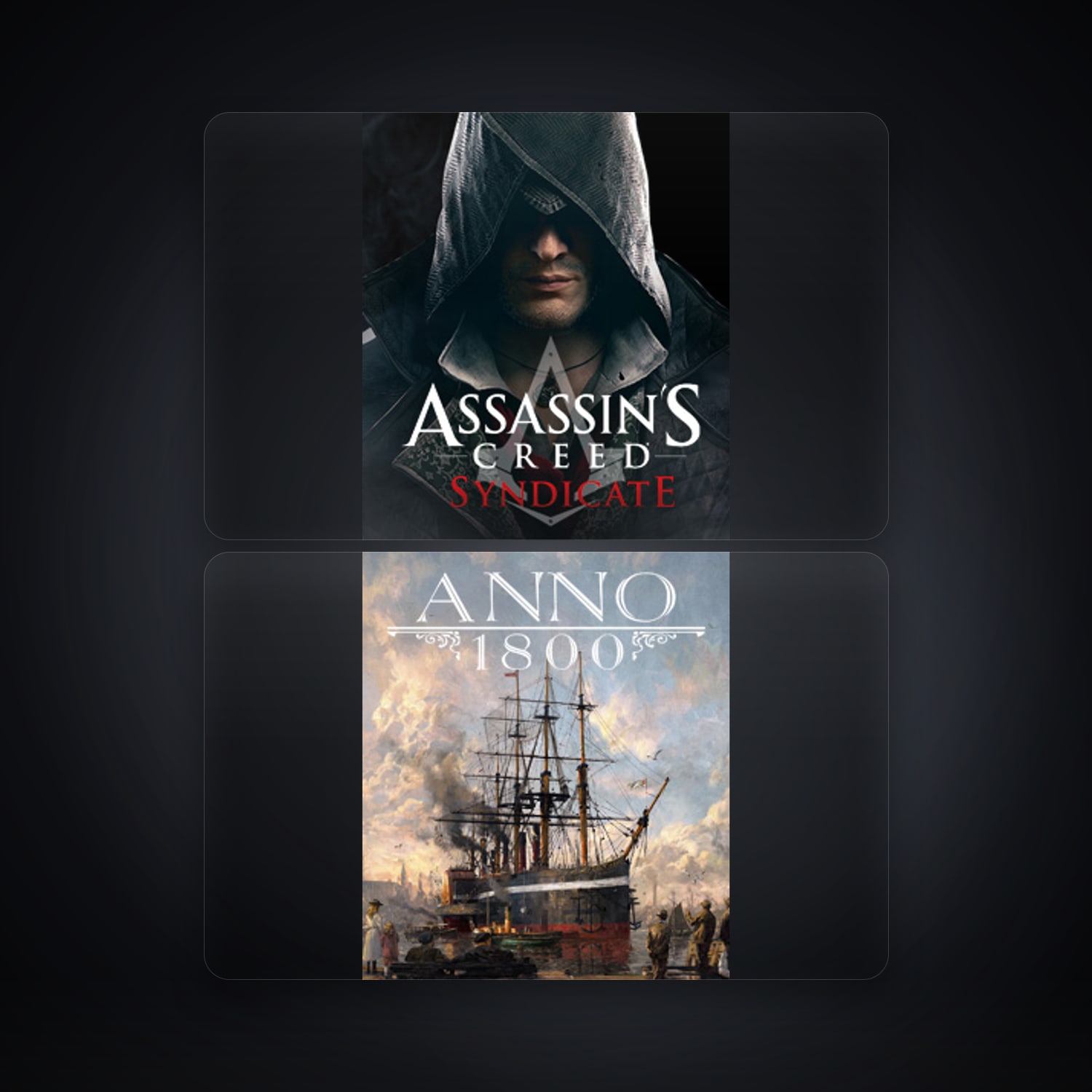 حساب يوبيسوفت فيه Assassin's Creed Syndicate وAnno 1800، CH — HabibiAccounts