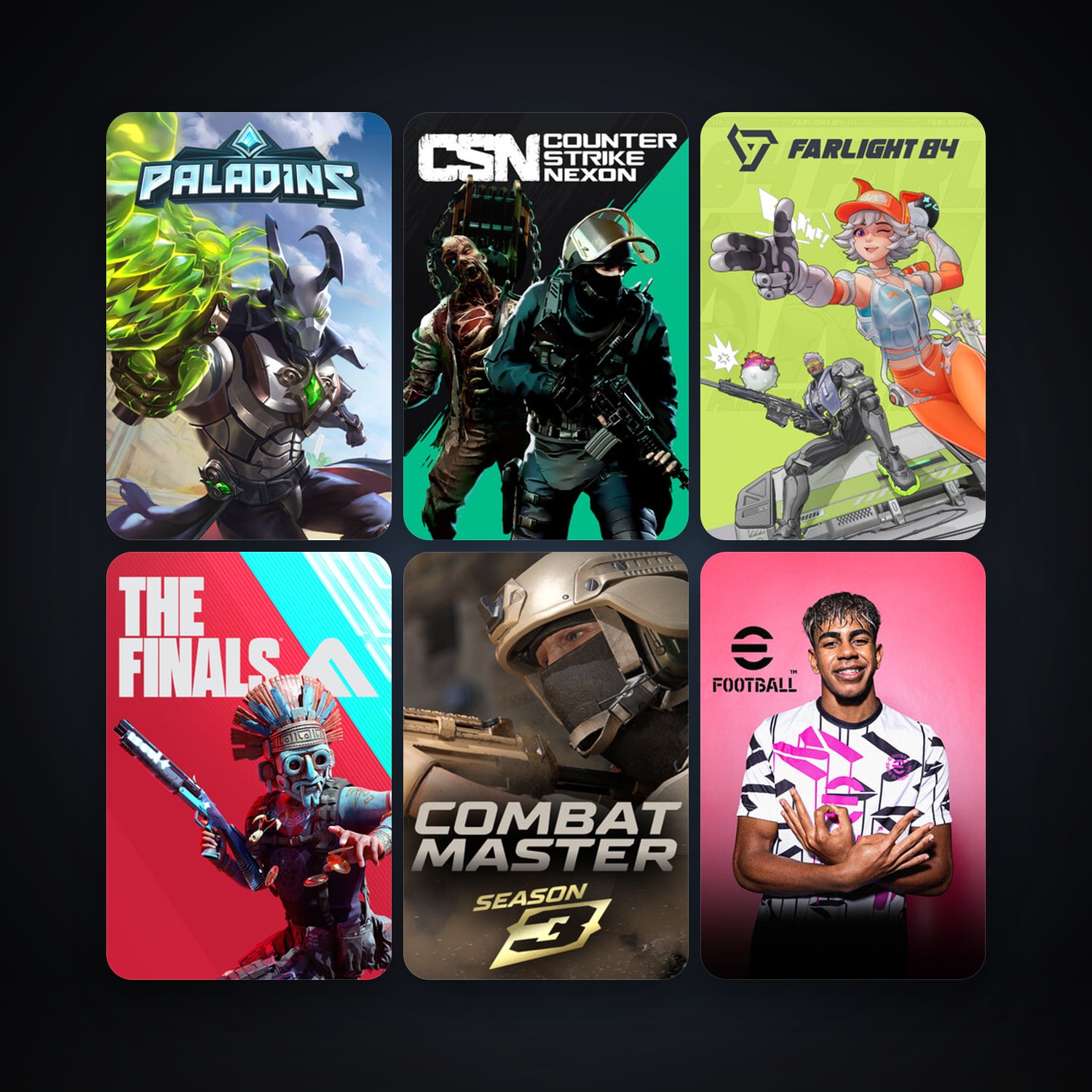 Steam account: Counter-Strike Nexon: Studio + Paladins, 7 games, clean — HabibiAccounts