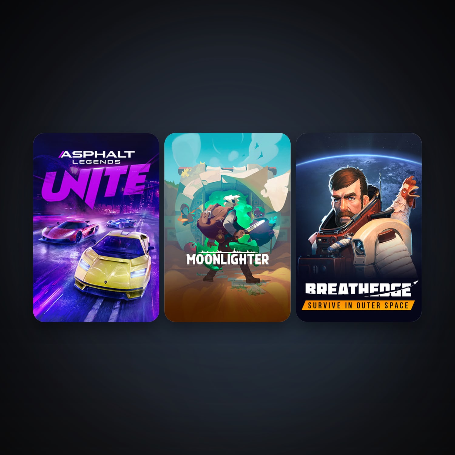حساب ستيم فلين، Moonlighter وBreathedge، 4 لعبة، صامد واضح — HabibiAccounts