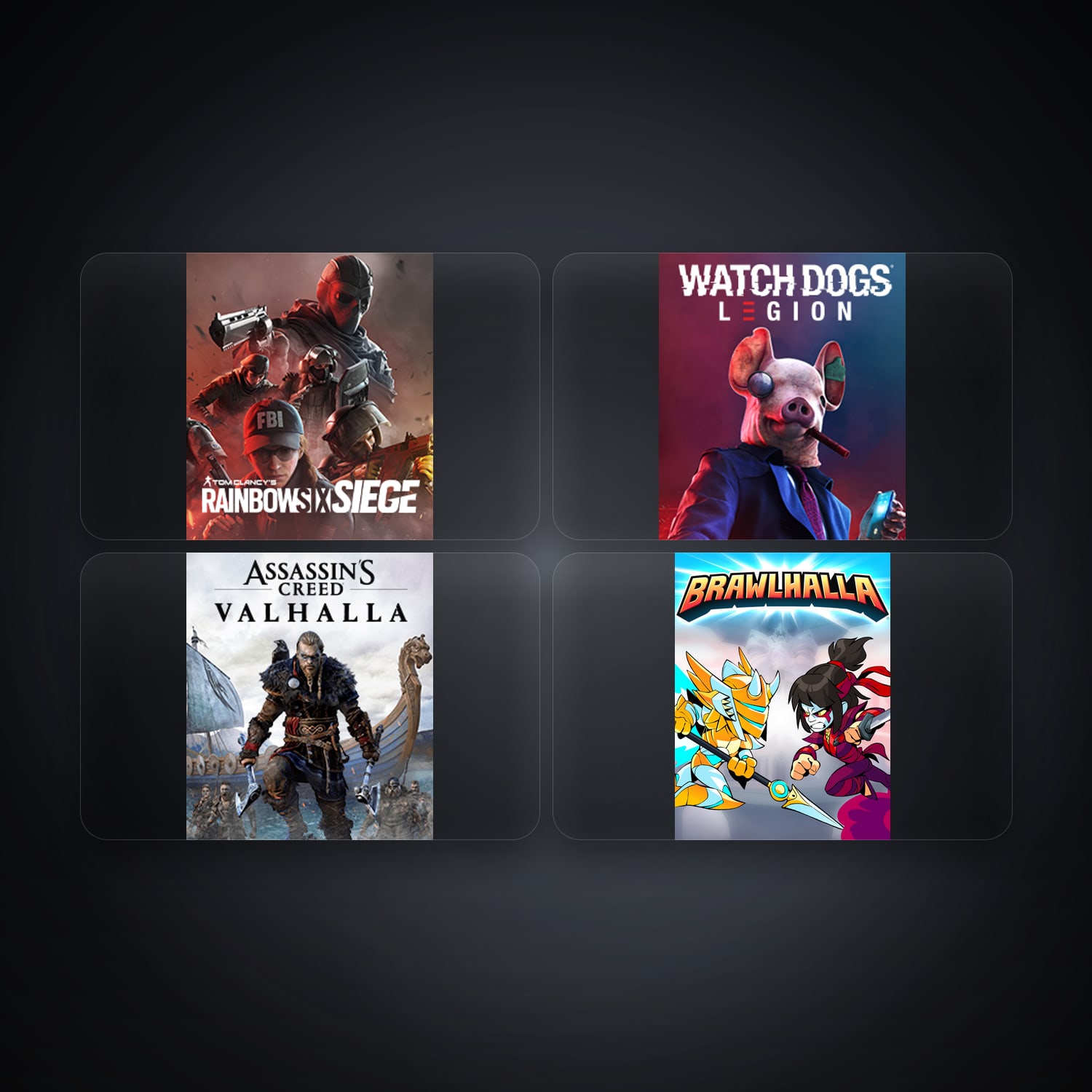 Ubisoft account — Tom Clancy's Rainbow Six Siege + Watch Dogs: Legion — US — 4 games — HabibiAccounts